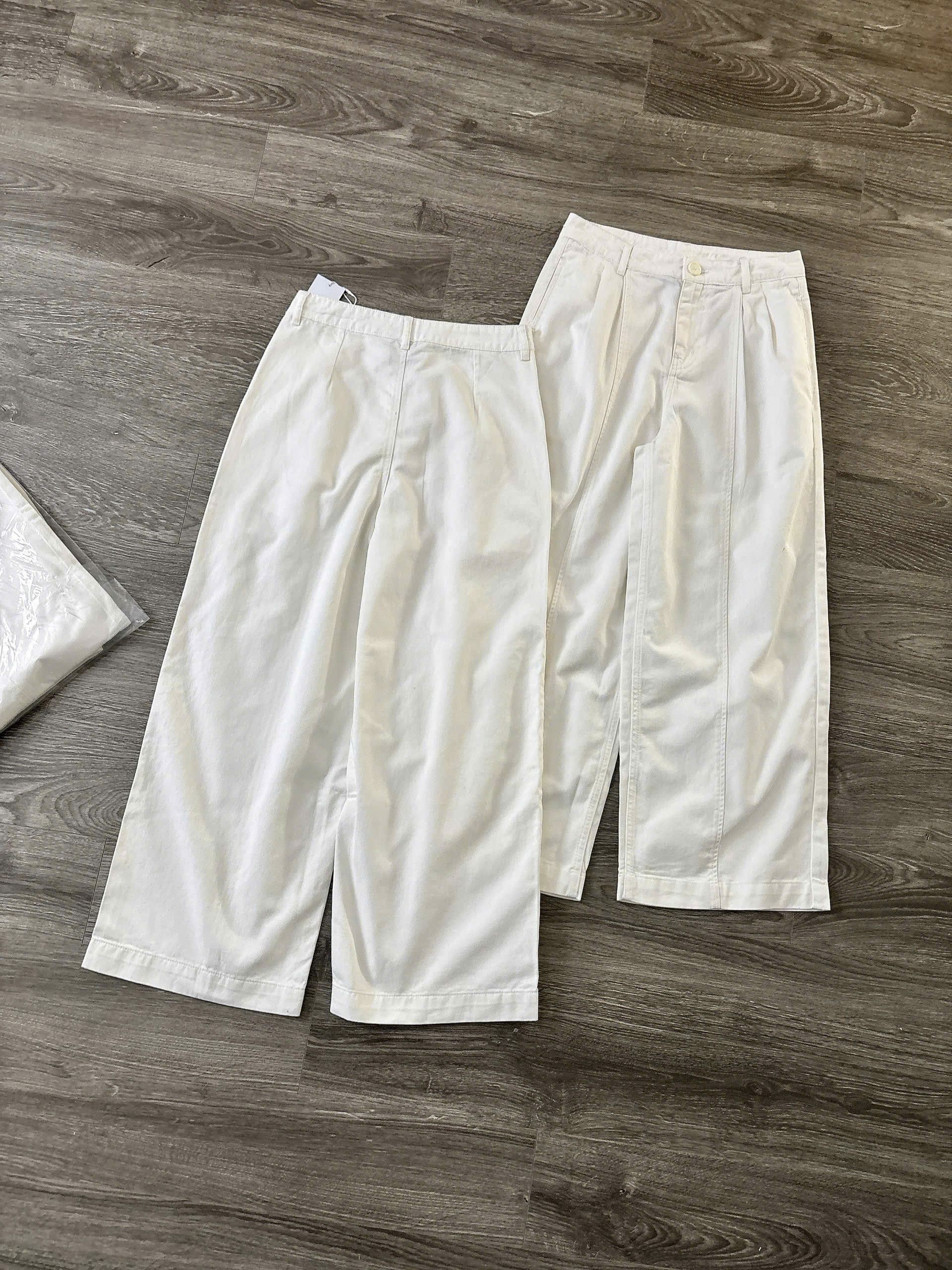 Q308 QUẦN KAKI SUÔNG TRẮNG