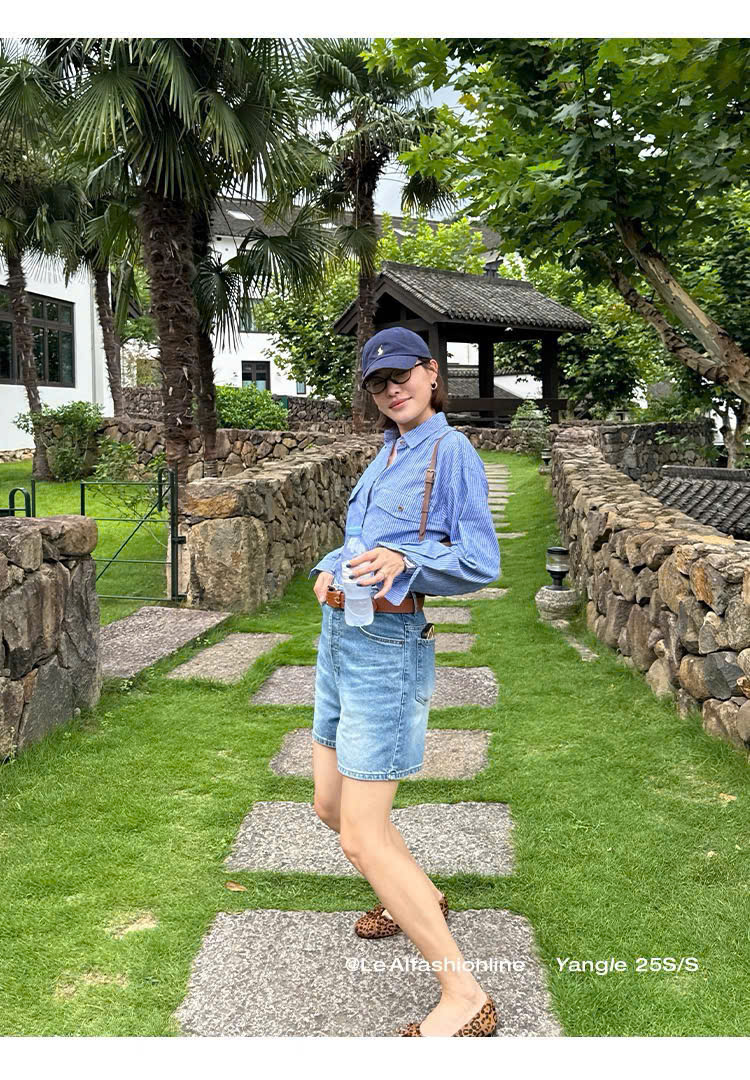 Quần short jean Coton Q_thumbnail_5