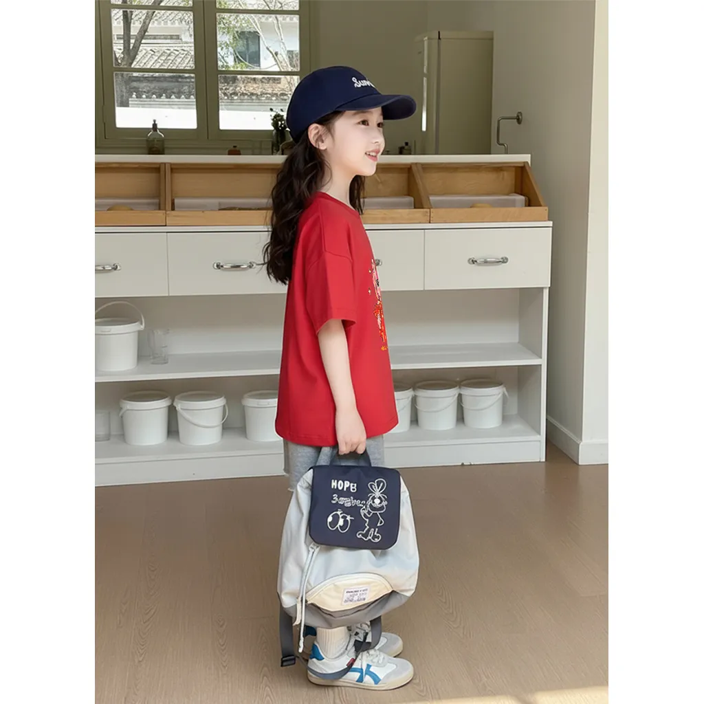 Áo thun bé trai bé gái Kado chất vải cotton cao cấp thoáng mát Tuổi Ngọ in artwork 2860_thumbnail_7