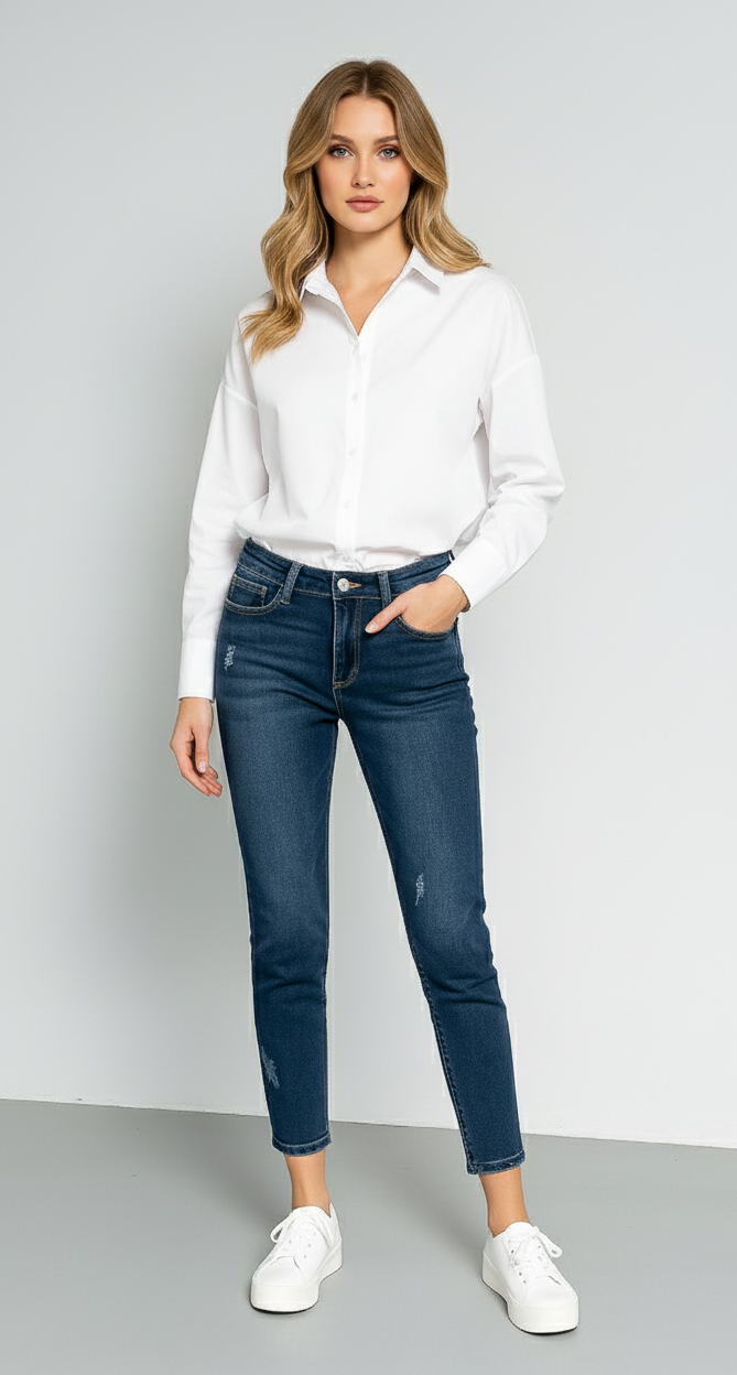 QJ672 Jeans Relax Skinny  tấc_thumbnail_3