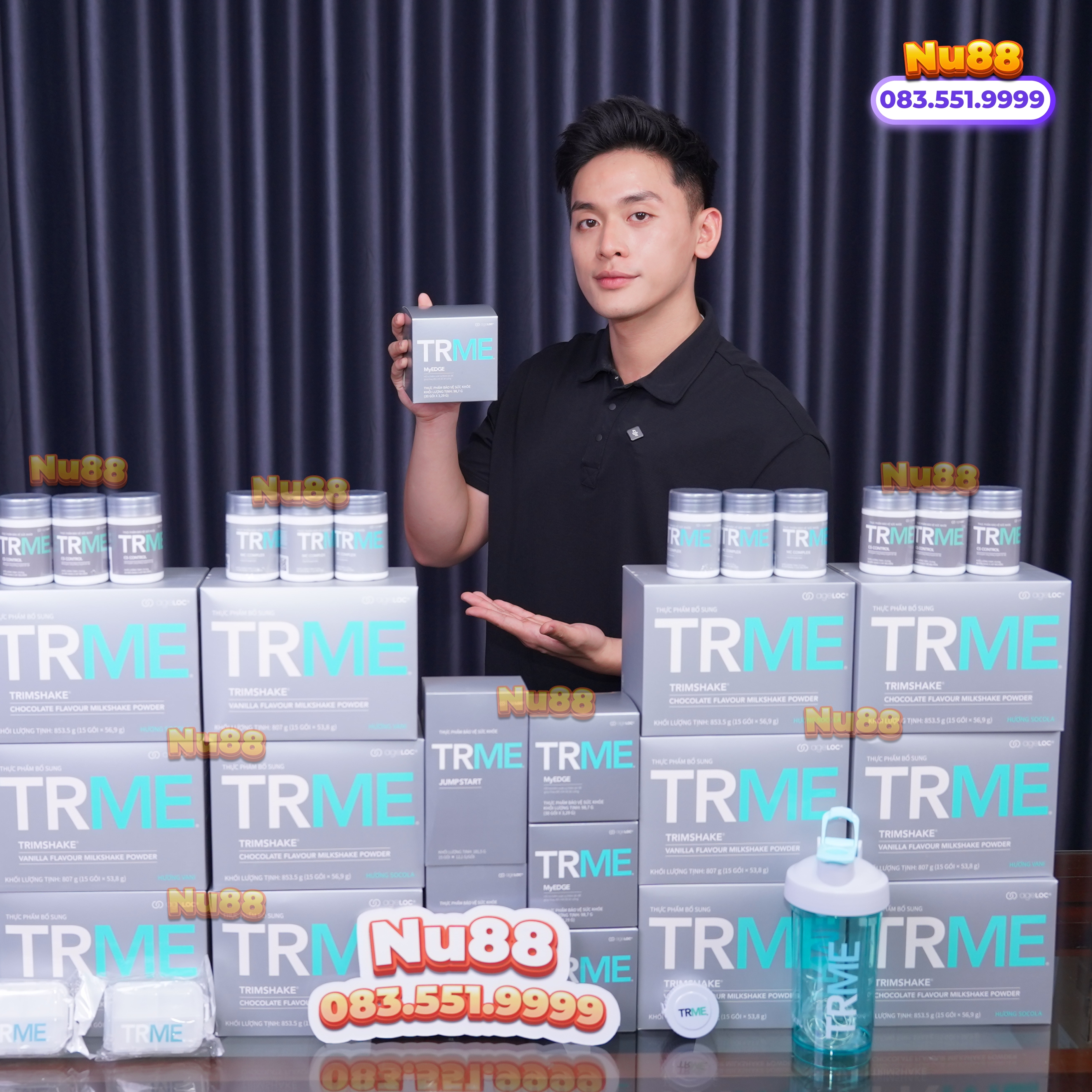 Bột uống ageLOC TRME MyEDGE Nuskin hỗ trợ kiểm soát sự thèm ăn - Bộ Giảm Cân TR Me Nuskin_thumbnail_3