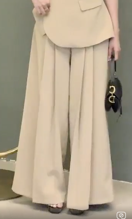 Quần 2 Ly Ống Rộng