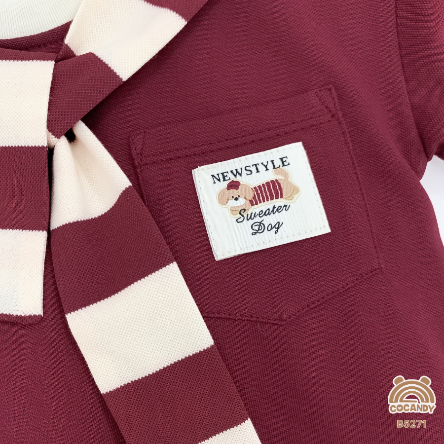 Bộ cộc ĐỎ phối turban sọc đỏ be_thumbnail_4