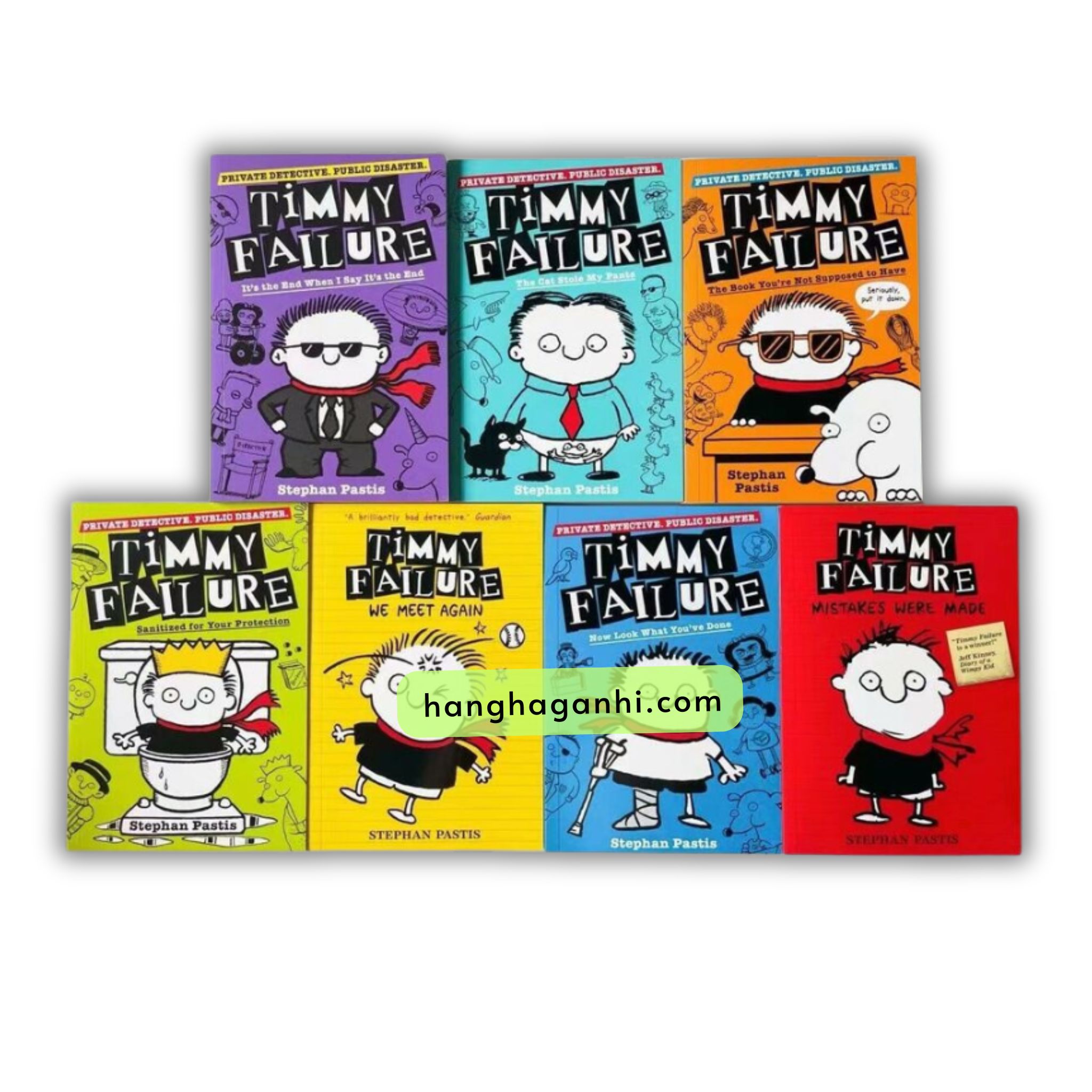 Timmy Failure Boxset 7 Cuốn – Kèm Audio và Video [Sách nhập khẩu]_thumbnail_1