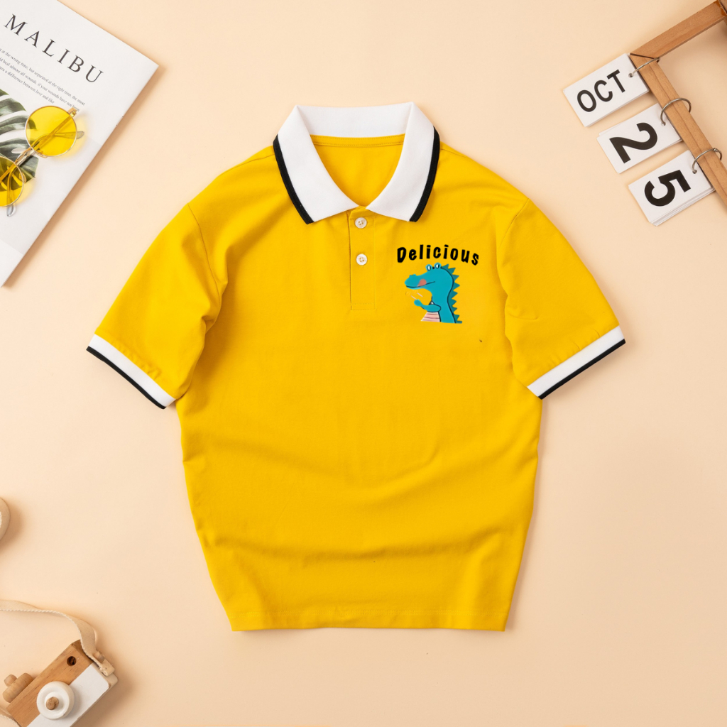 Áo Polo bé trai in hình Khủng long - Loza Kids PY3106_thumbnail_3