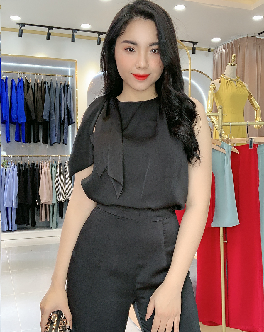 Set bộ đồ quần dài ống loe áo nơ_thumbnail_12