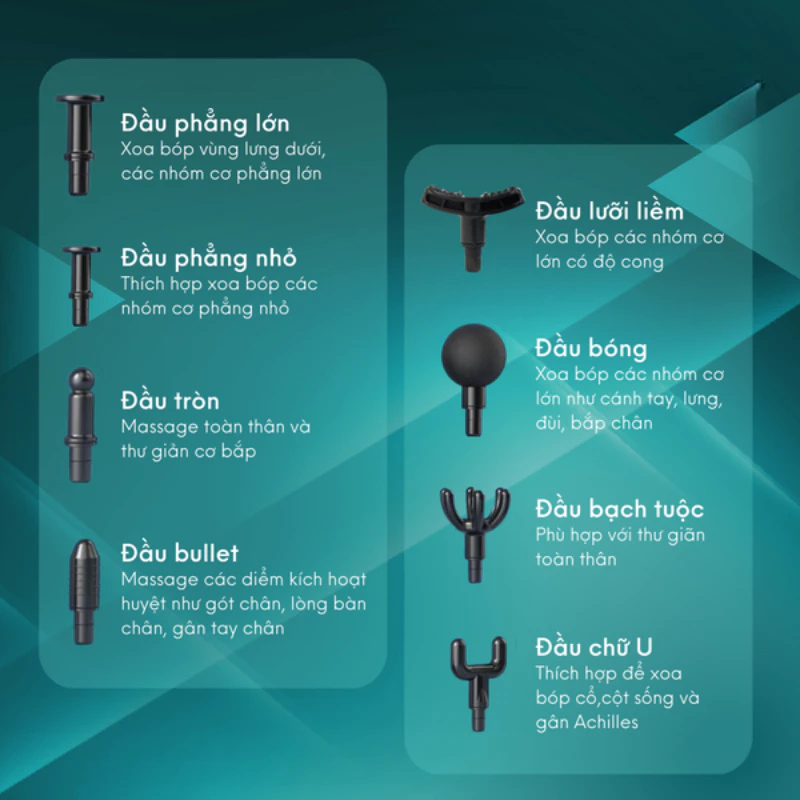 Súng Massage Cầm Tay NMI Mart Giảm Đau Nhức Hiệu Quả, Đấm Lưng Trị Liệu_thumbnail_3