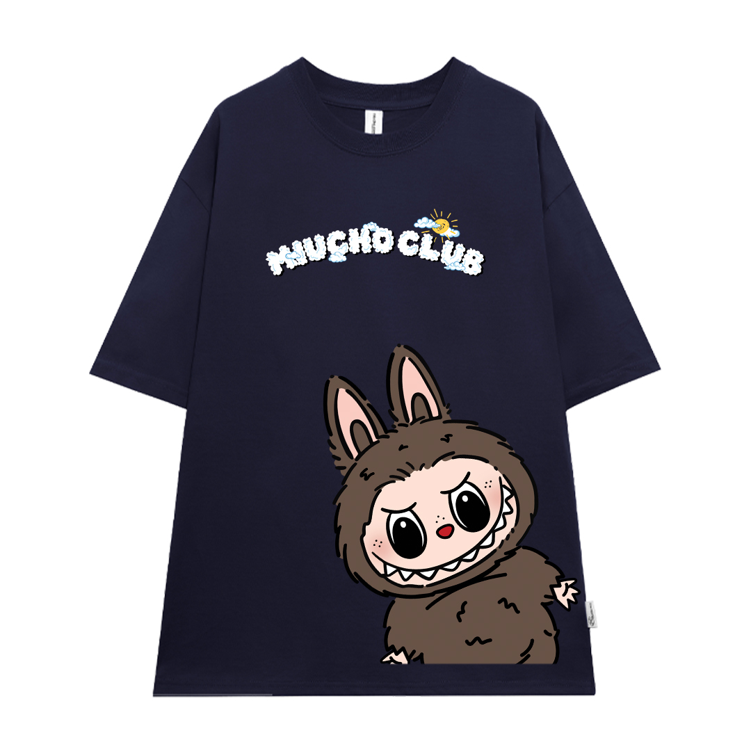 Áo phông labubu form rộng unisex ATD1437 Miucho tay ngắn cổ tròn in mix_thumbnail_18