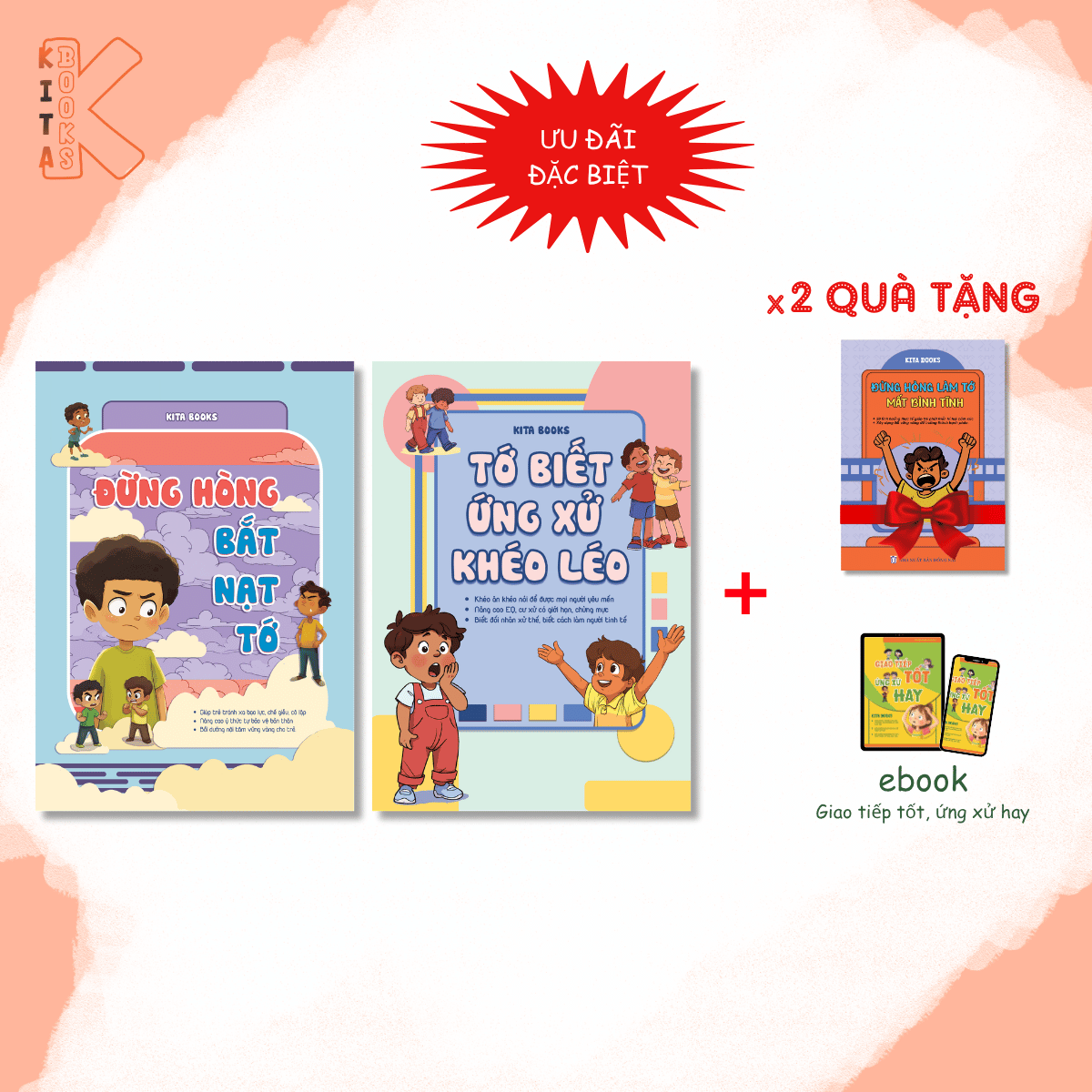 COMBO 3 CUỐN: TỰ BẢO VỆ – ỨNG XỬ – BÌNH TĨNH