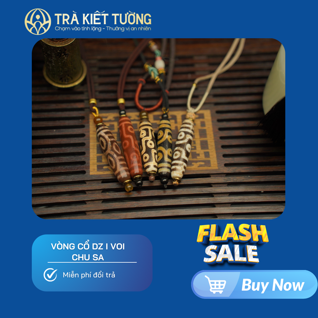 VÒNG CỔ DZI VOI CHU SA
