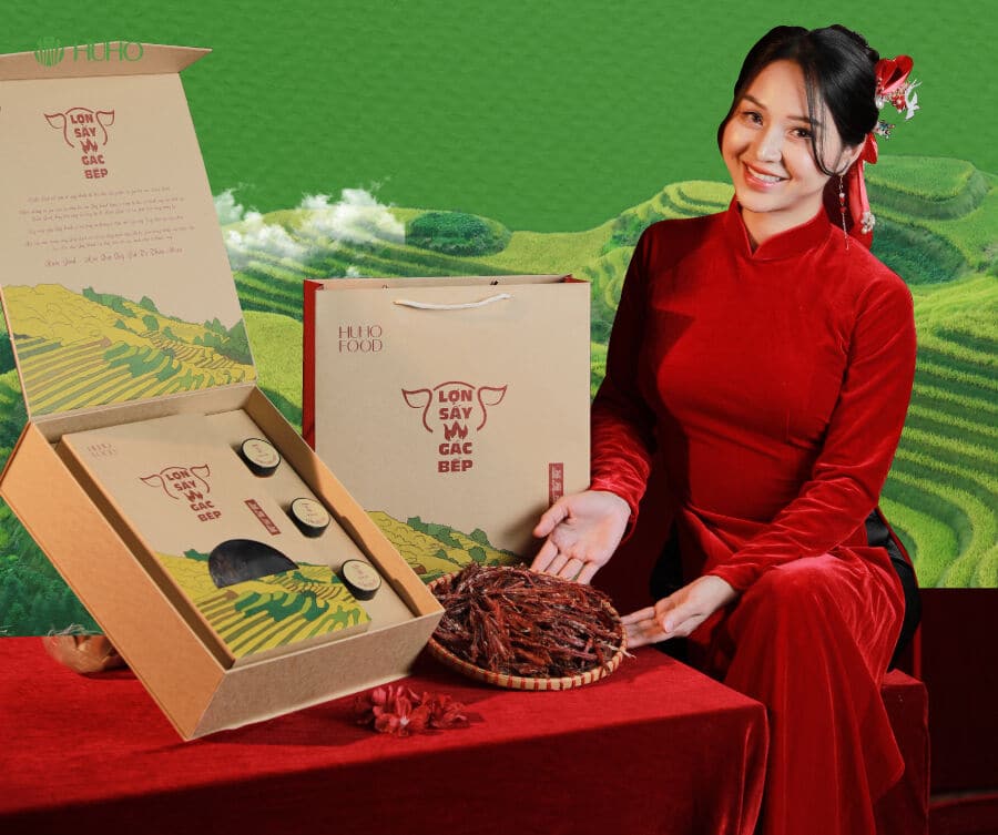 Thịt lợn gác bếp Huyền Huho - Món ngon chuẩn vị Tây Bắc 