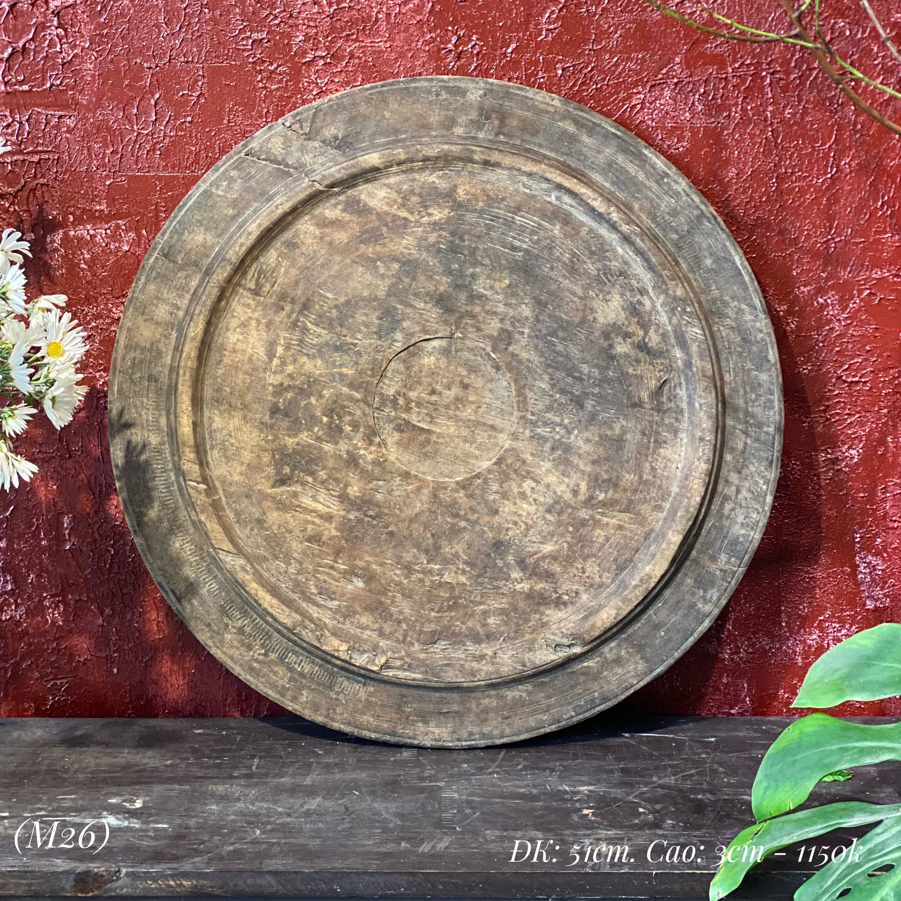 Mâm gỗ M26 - Đường kính 51cm_thumbnail_1