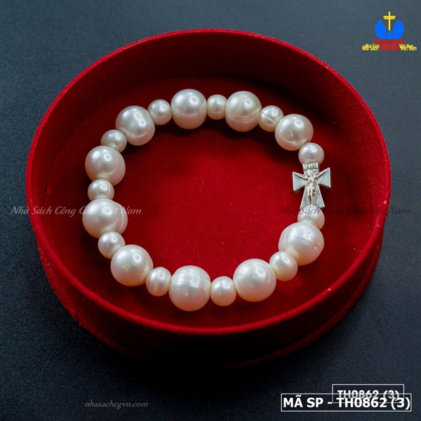 Vòng Mân Côi ngọc trai Thánh Giá bạc Tr004_thumbnail_2
