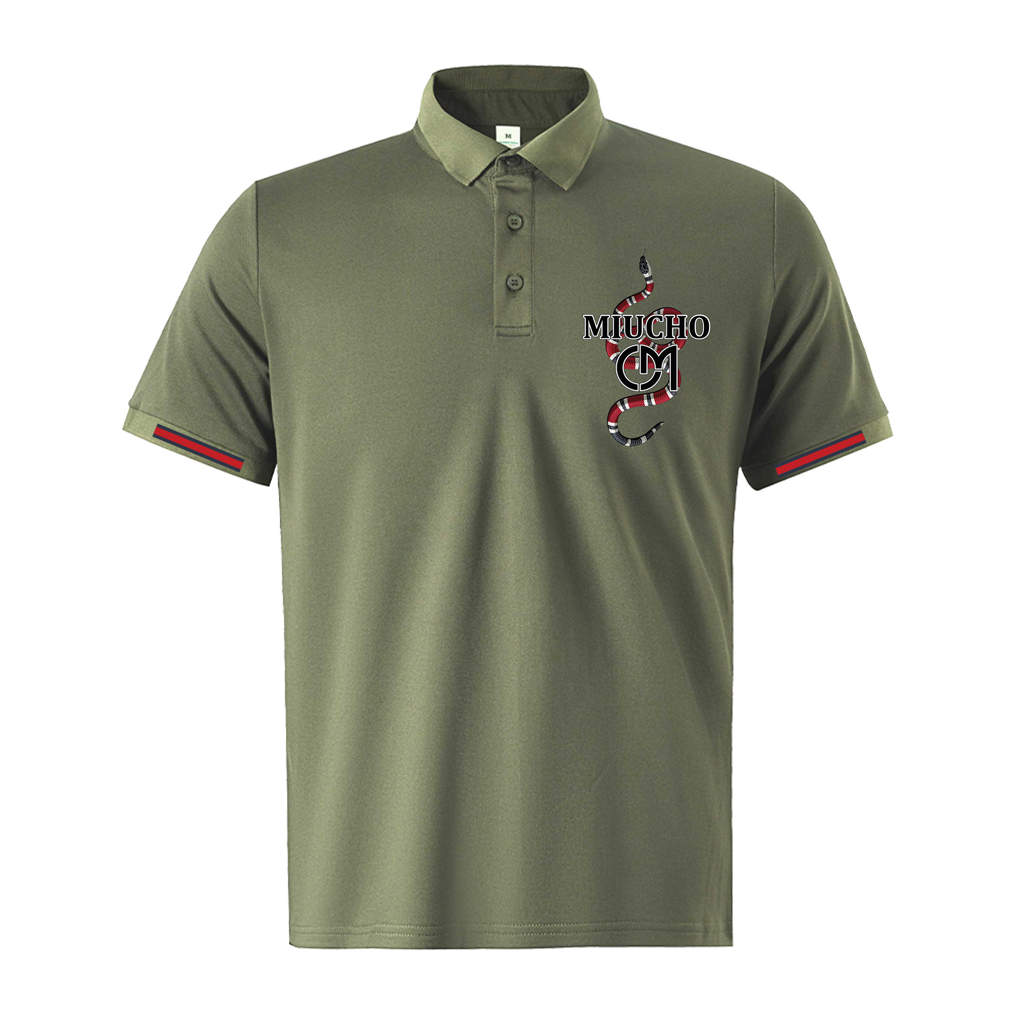Áo polo nam form vừa 1925 Miucho Iconic vải cá sấu đứng form thoáng mát in basic_thumbnail_11