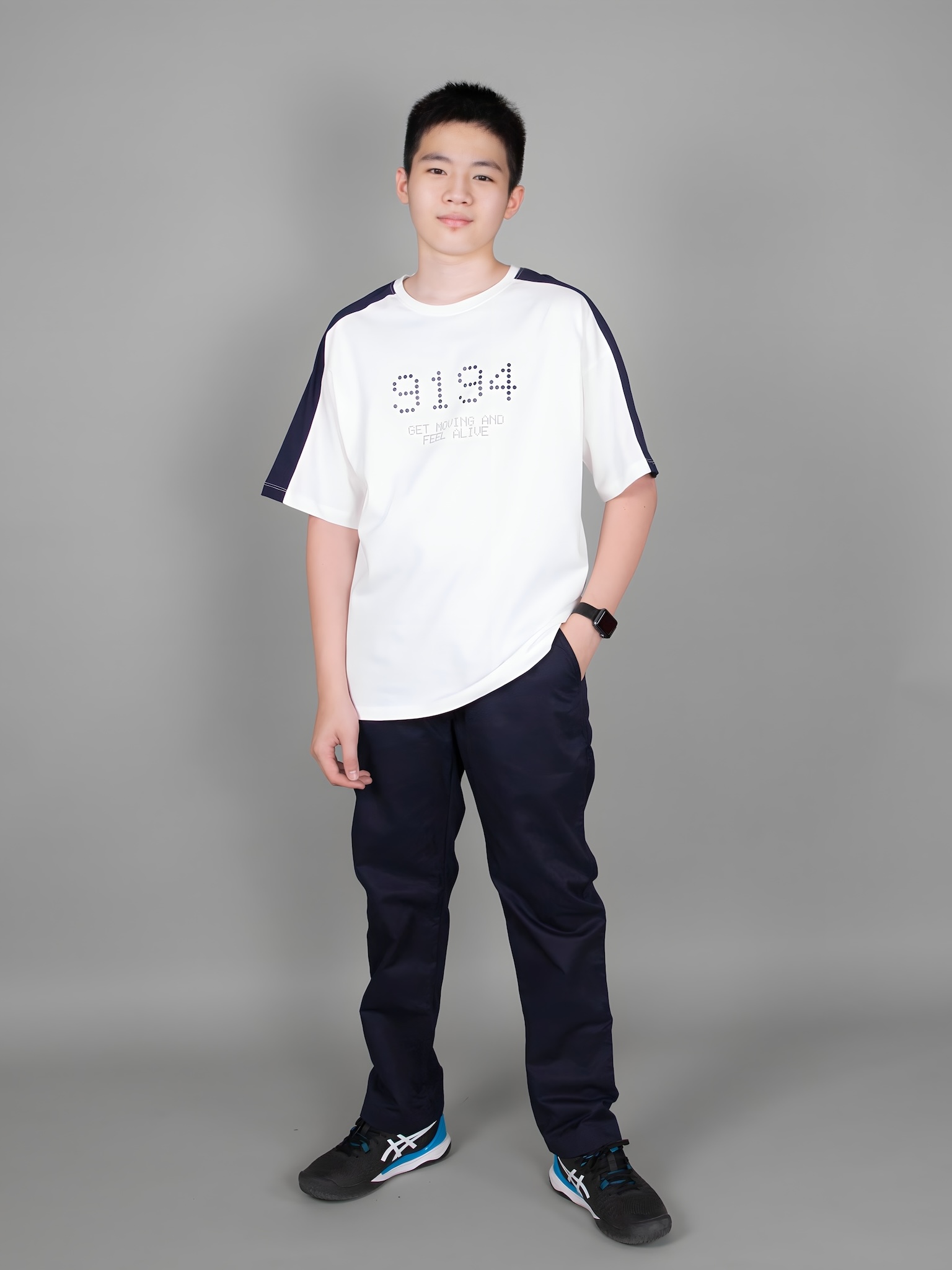 Quần kaki navy túi chéo ống xuông_thumbnail_3