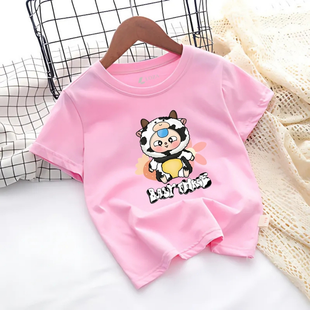 Áo thun bé gái in hình Baby Three - Loza Kids AT032_thumbnail_8