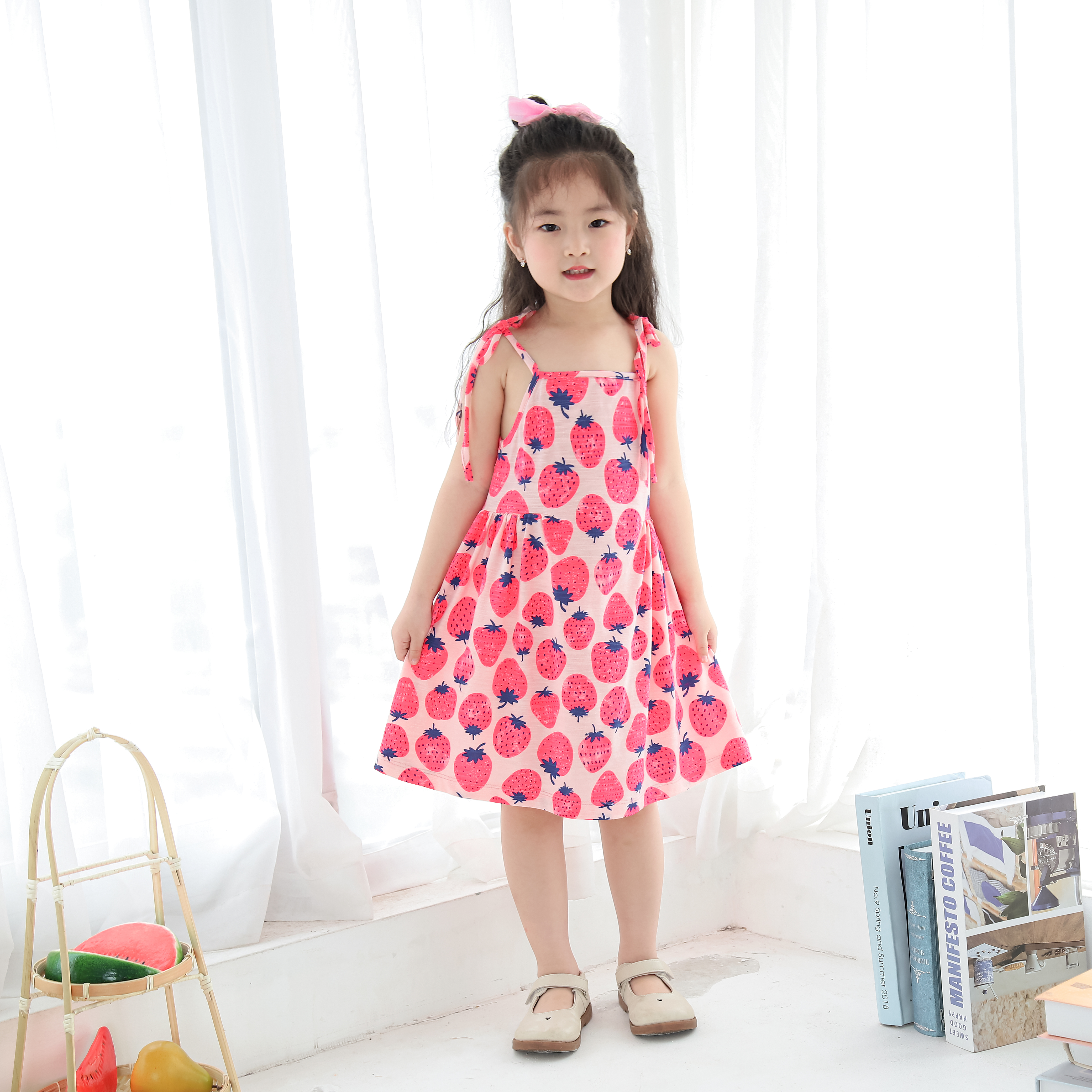 Váy thun hai dây buộc nơ vai_thumbnail_10