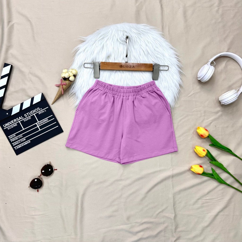 Quần đùi cho bé gái và bé trai chất cotton - Quần đùi cho bé cân nặng từ 15-40kg Loza Kids QT7003_thumbnail_2