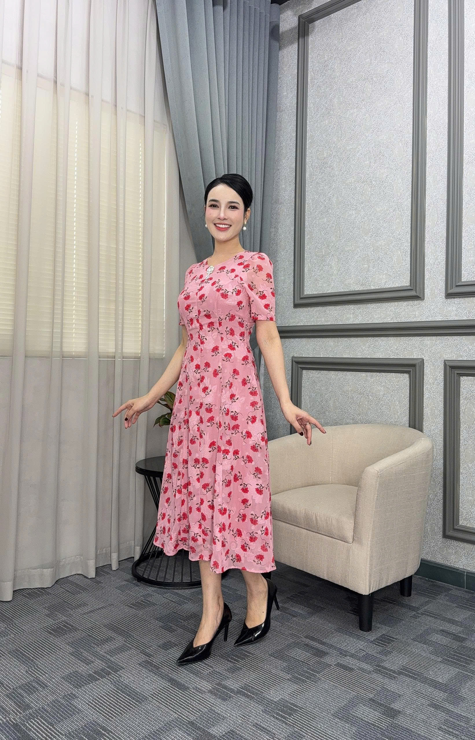 Đầm suông - Y1991 - Thương hiệu Zonbig_thumbnail_3