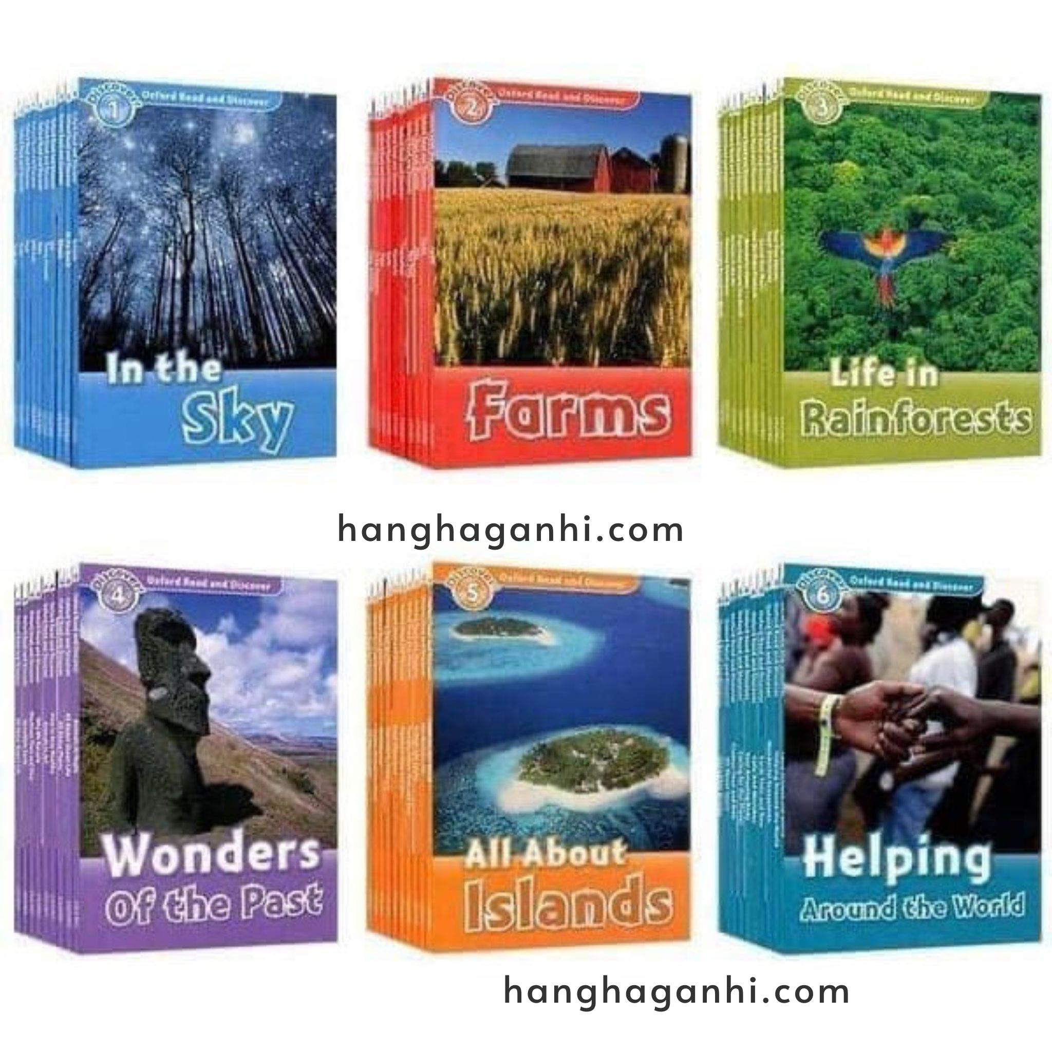 Bộ Oxford Read and Discover/Imagine Level 1,2,3,4,5,6- Sách Nhập nguyên seal kèm file nghe_thumbnail_0