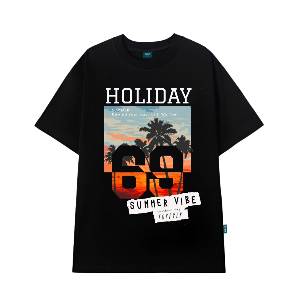 Áo phông unisex nam nữ HOLIDAY SUMMER local brand 𝐖𝐞 𝐓𝐞𝐞 - WU0969