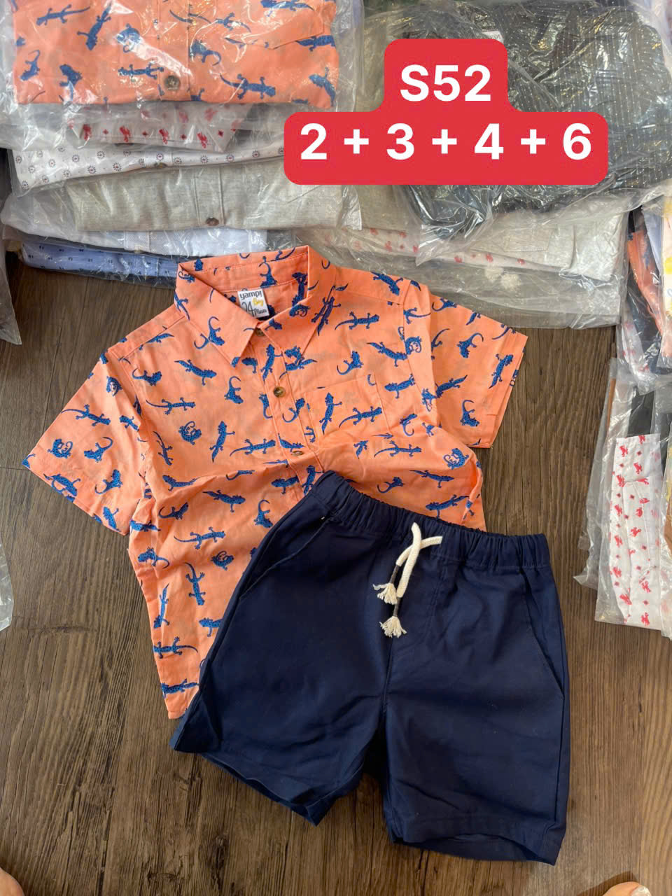 S52 SET SƠ MI QUẦN SHORT BÉ TRAI_thumbnail_9