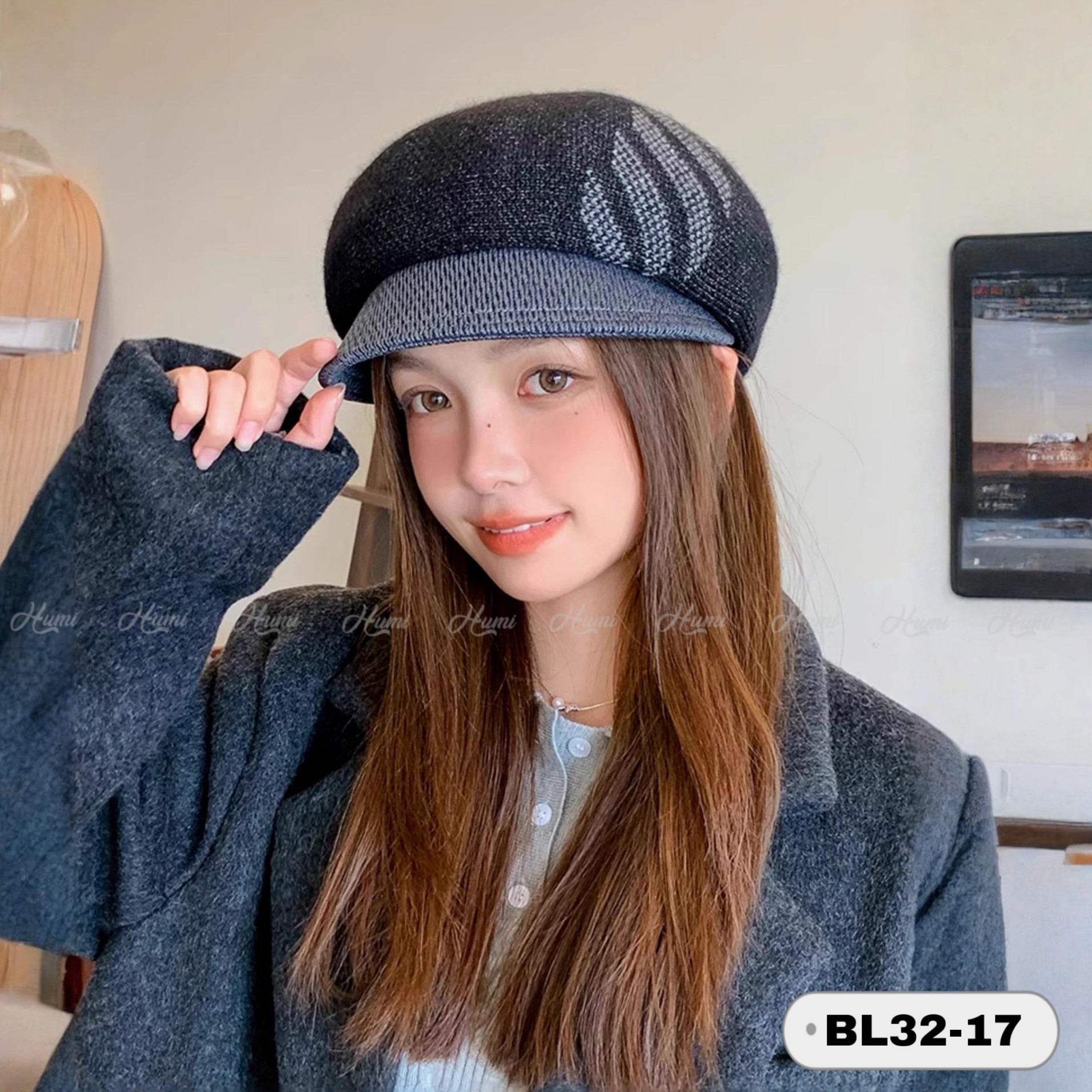 MŨ NỒI LEN (BL32-17 Đen)