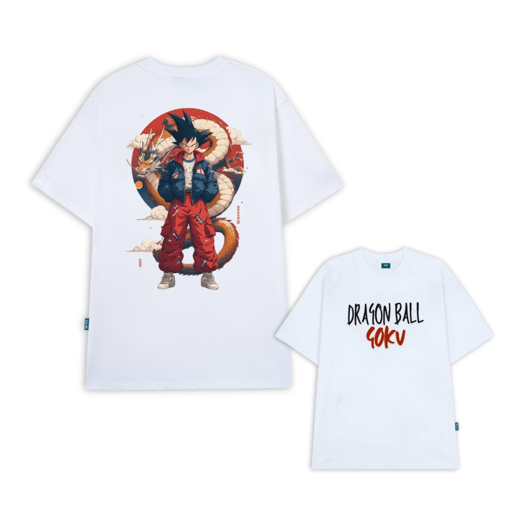 Áo thun nam local brand 𝐖𝐞 𝐓𝐞𝐞 Dragon Ball Goku dáng oversize form rộng - T023_thumbnail_2