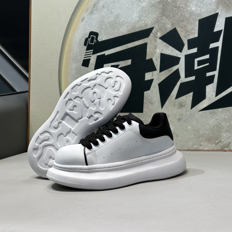 GA323 - Giày nam da buộc dây đế dày cổ thấp phong cách Hàn Quốc thời trang