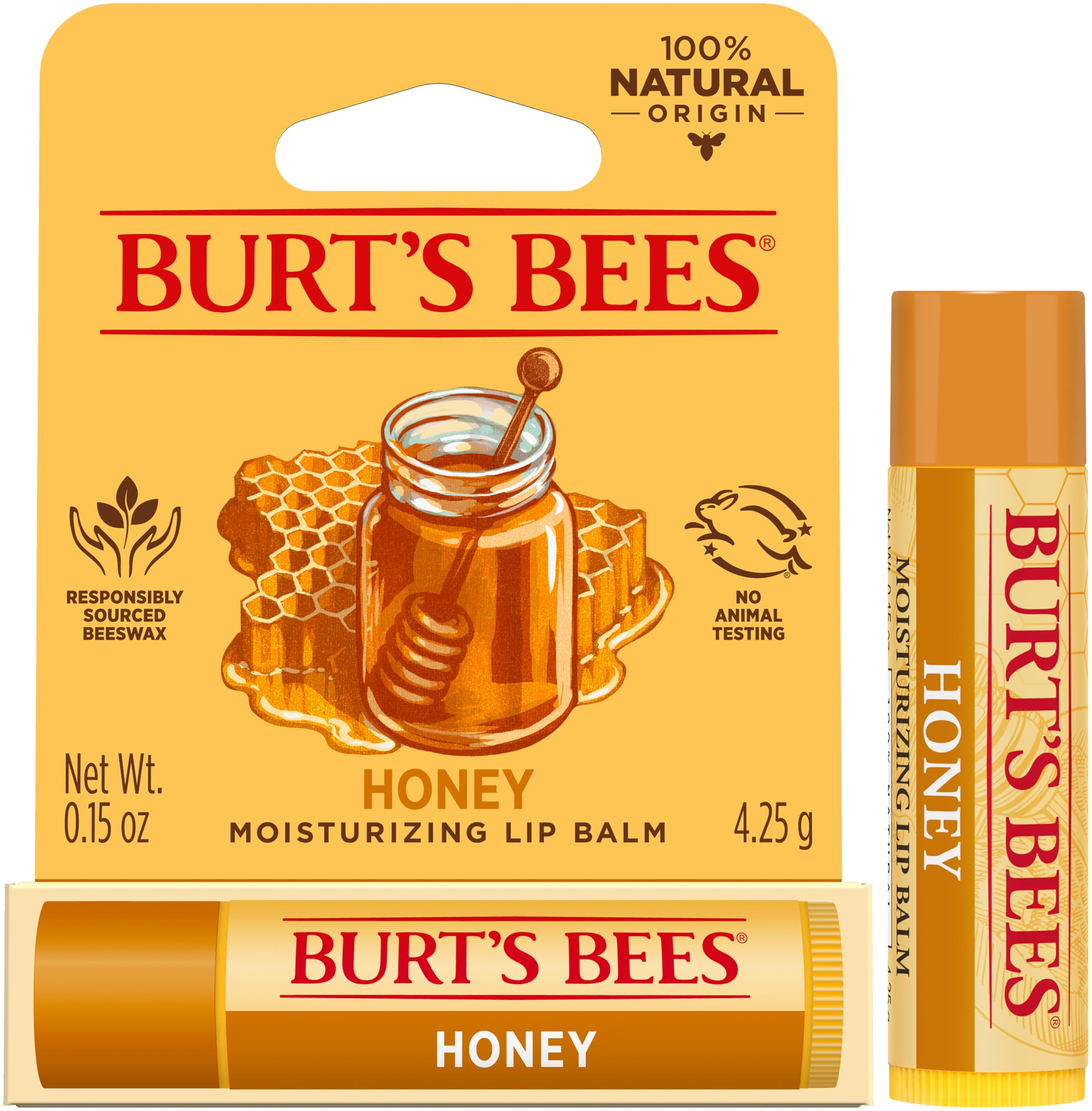 Burt's Bees Honey Moisturizing Lip Balm 4.25g_thumbnail_0