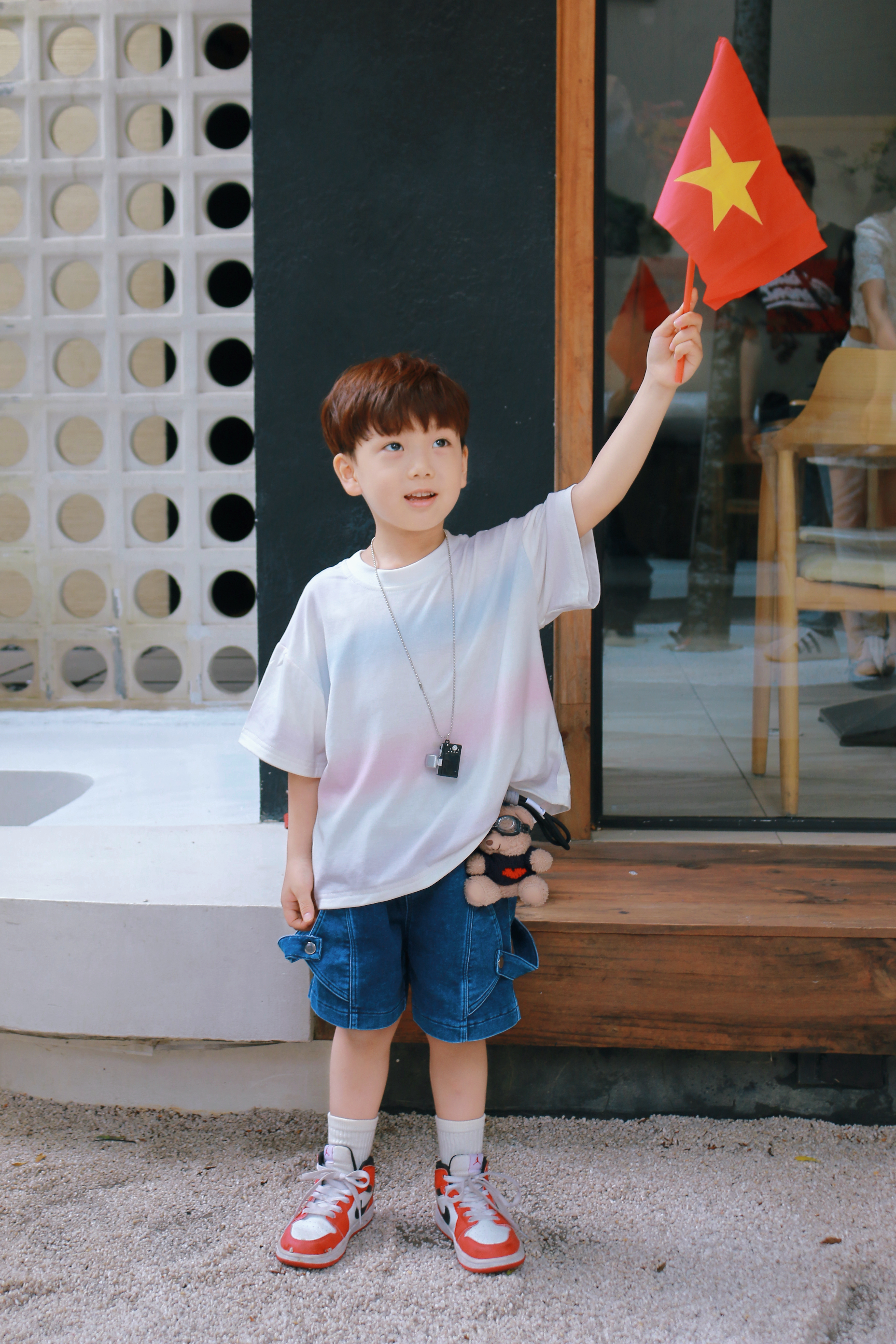 Áo thun loang màu cho bé A68