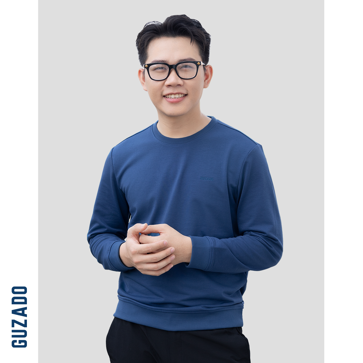 Áo Sweater Nam GUZADO Form Regular Fit Thoải Mái GDT02