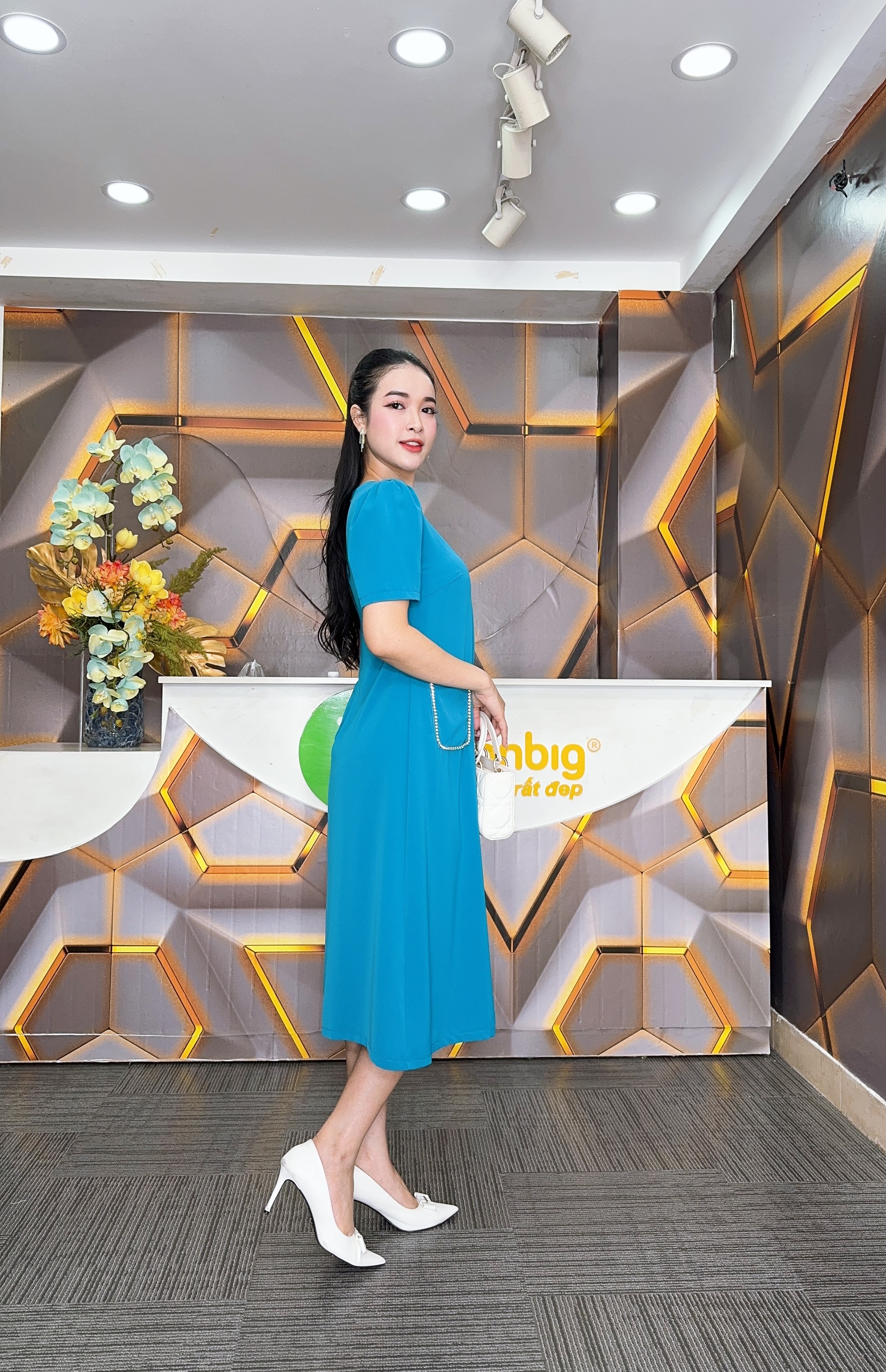 Đầm suông - Y1797 - Thương hiệu Zonbig_thumbnail_6