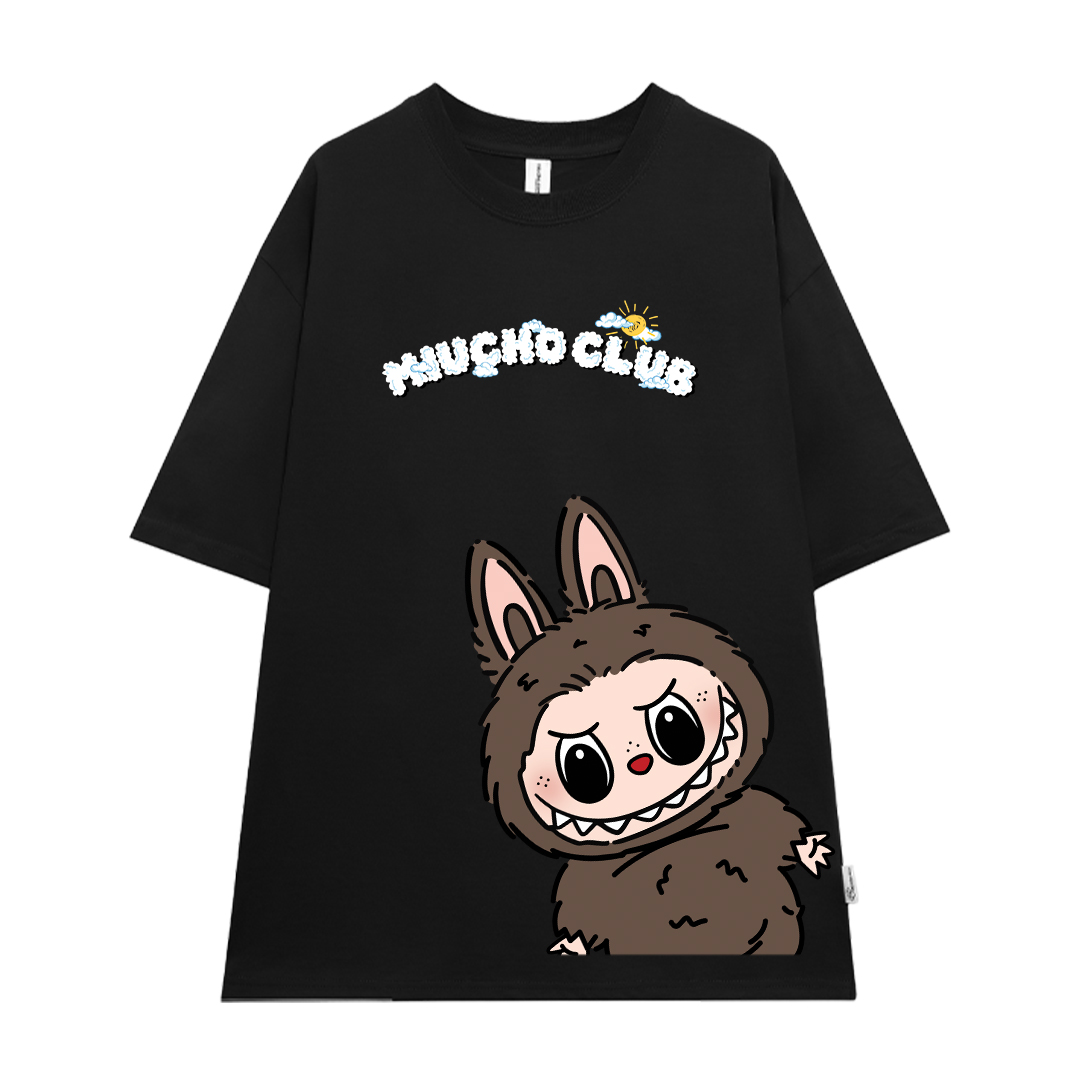 Áo phông labubu form rộng unisex ATD1437 Miucho tay ngắn cổ tròn in mix_thumbnail_10