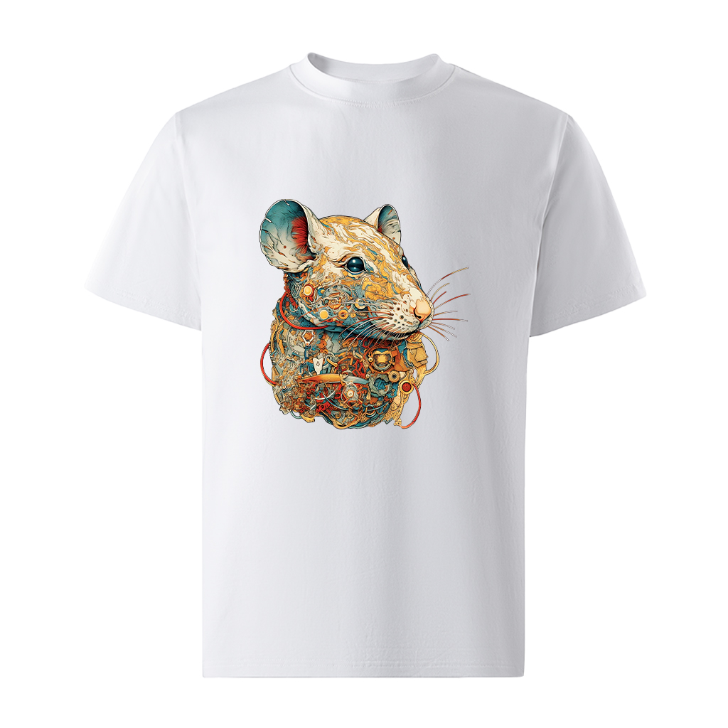 Áo thun nam form rộng 12 con giáp tuổi Tí ATD477 Miucho Iconic cotton cổ tròn in graphic_thumbnail_9