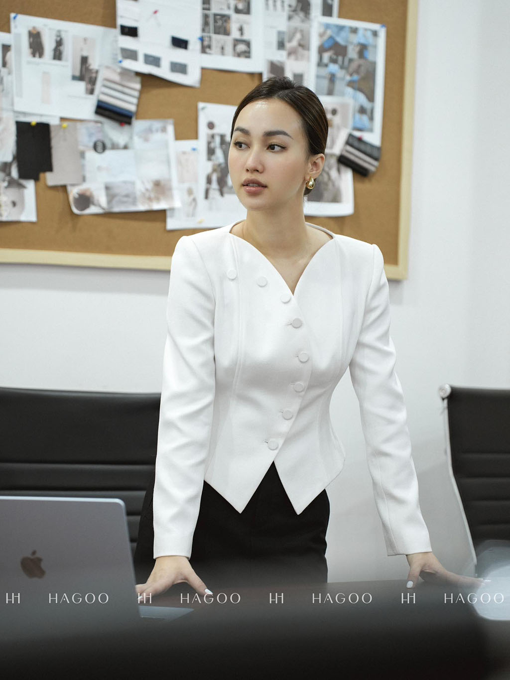 Đường cắt được xử lý theo đường vòng cung mềm mại