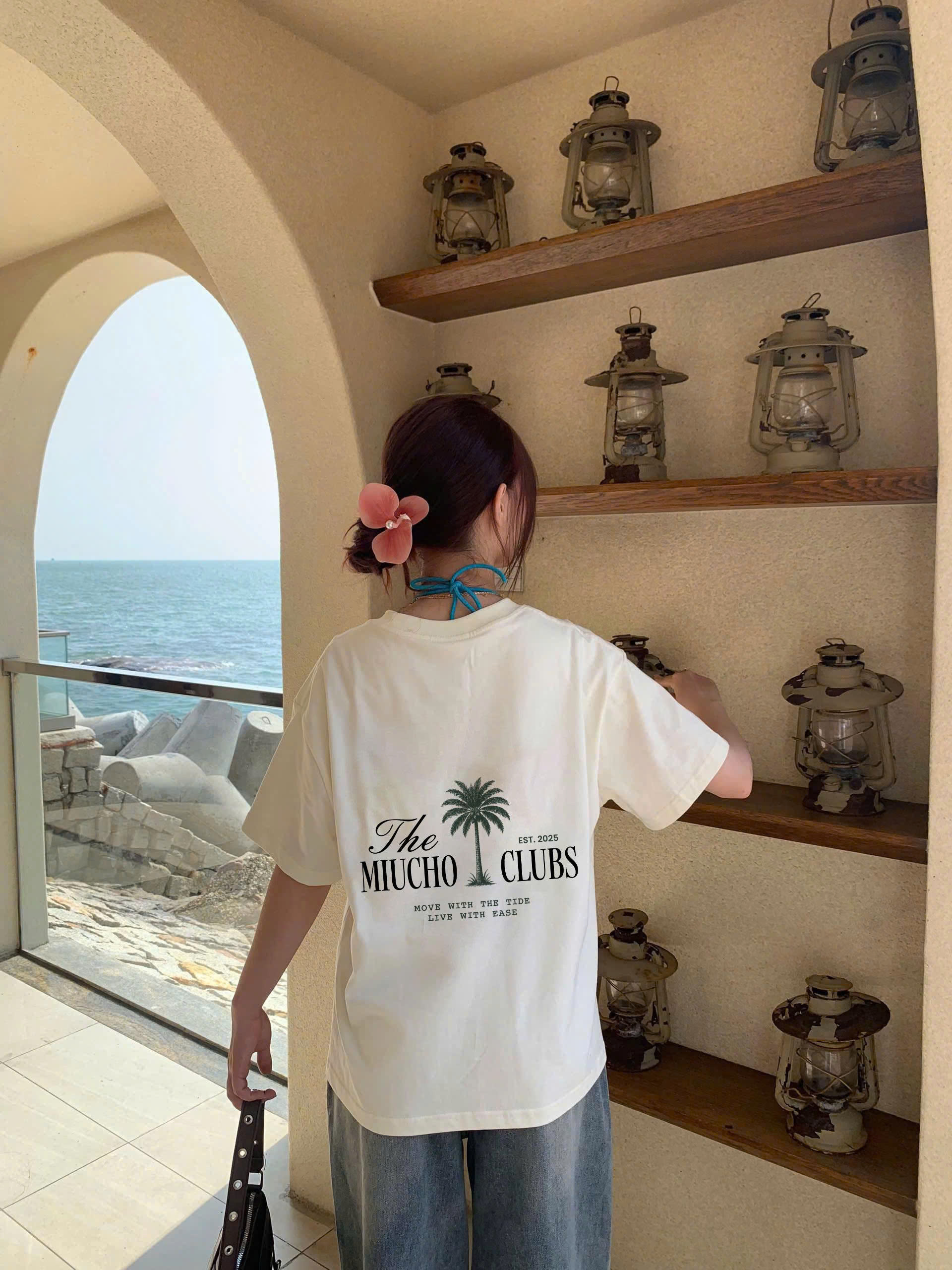 Áo thun local brand form boxy AXD2364 Miucho vải cotton co giãn thoáng mát cổ tròn in mix_thumbnail_4