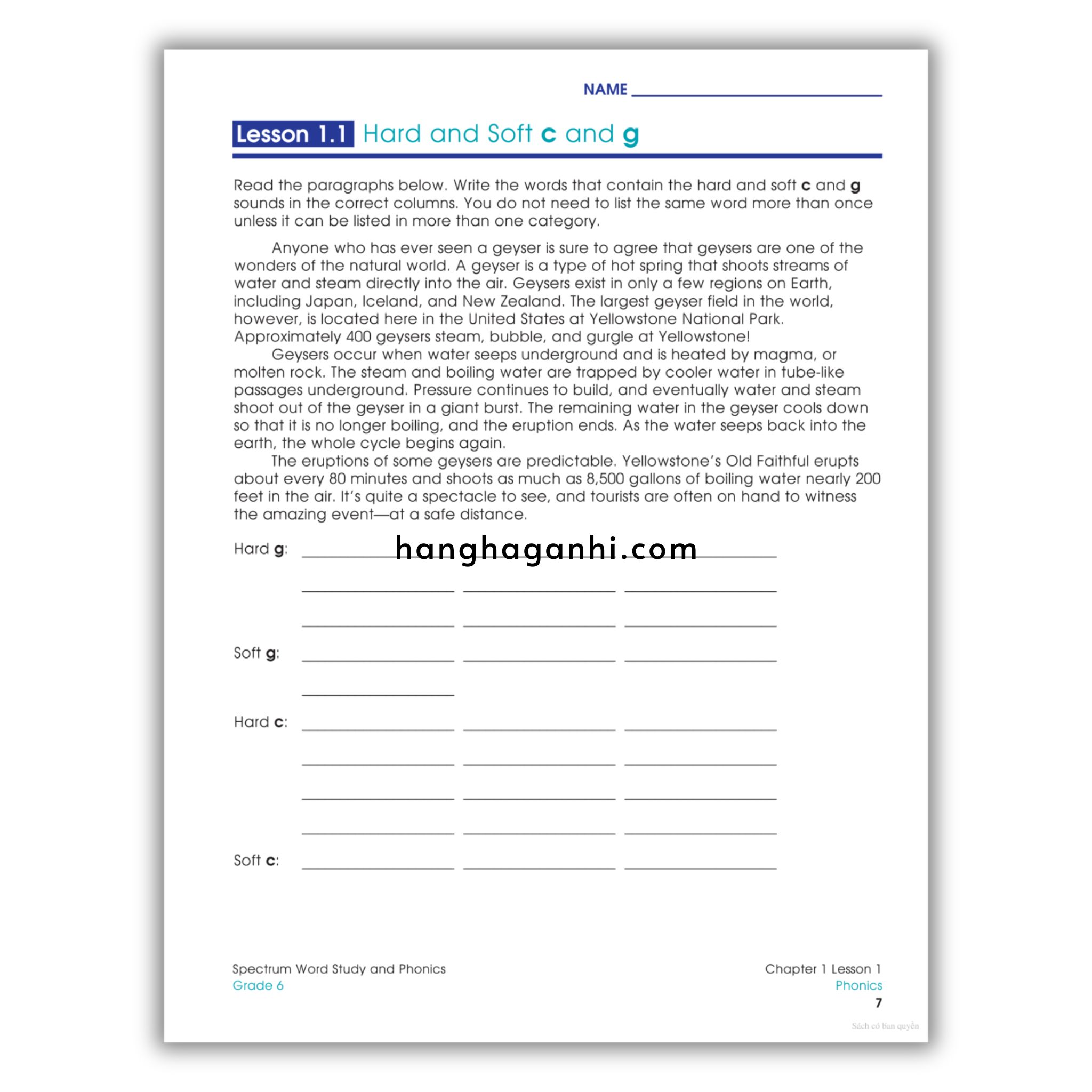 Sách Spectrum Word Study and Phonics Workbook Grade 6_thumbnail_17