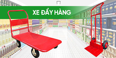 banner xe đẩy hàng