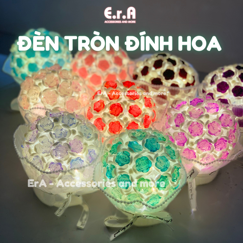 Đèn ngủ Charm Hoa Hồng