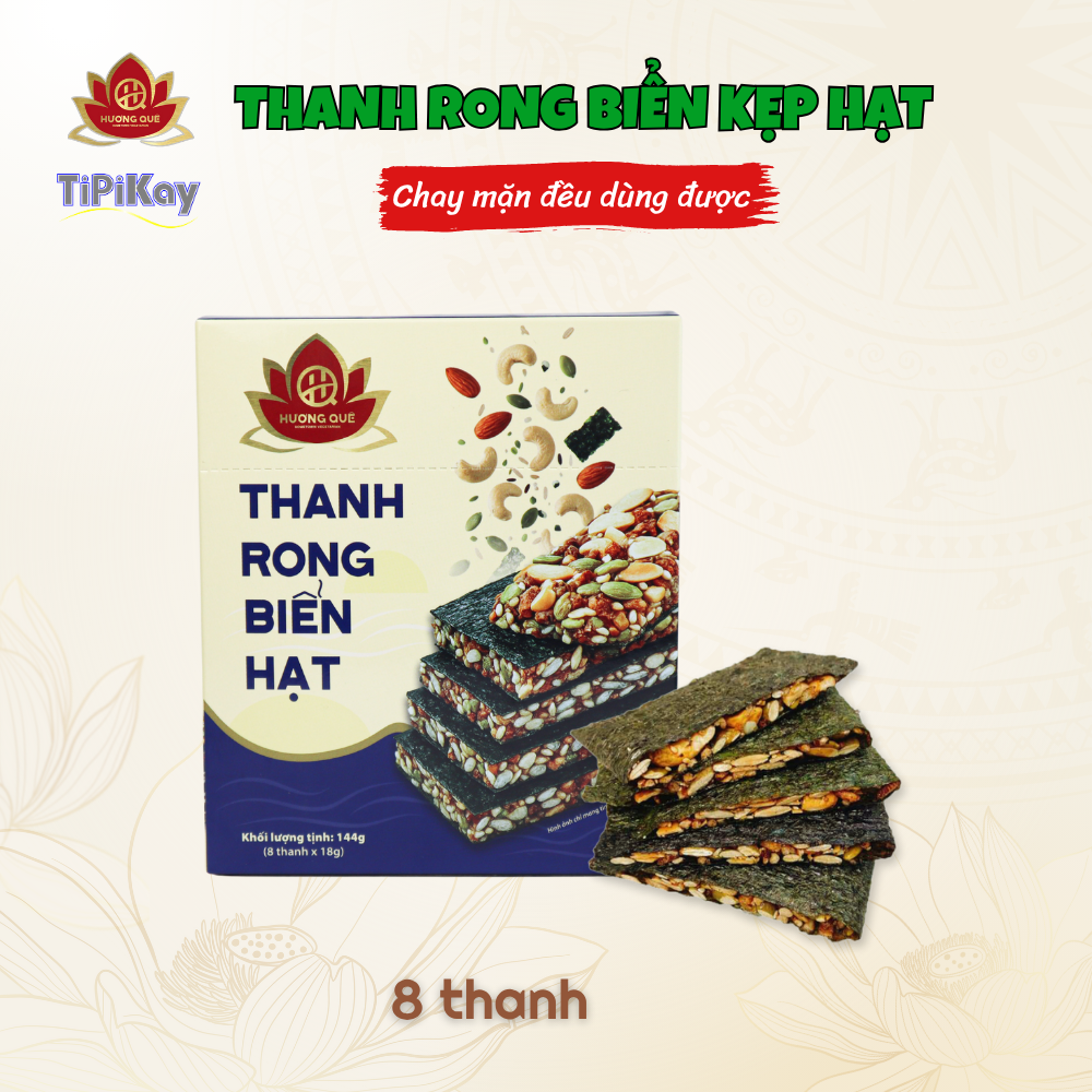 Thanh Rong Biển Hạt Hộp 144g (8 Thanh)_thumbnail_1