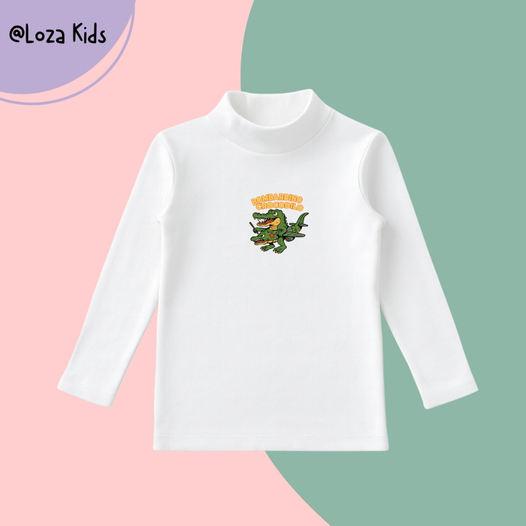 Áo giữ nhiệt cho bé trai in Brainrot, Tralalero Tralala chất cotton borip- Áo thu đông bé trai Loza Kids CE002_thumbnail_7