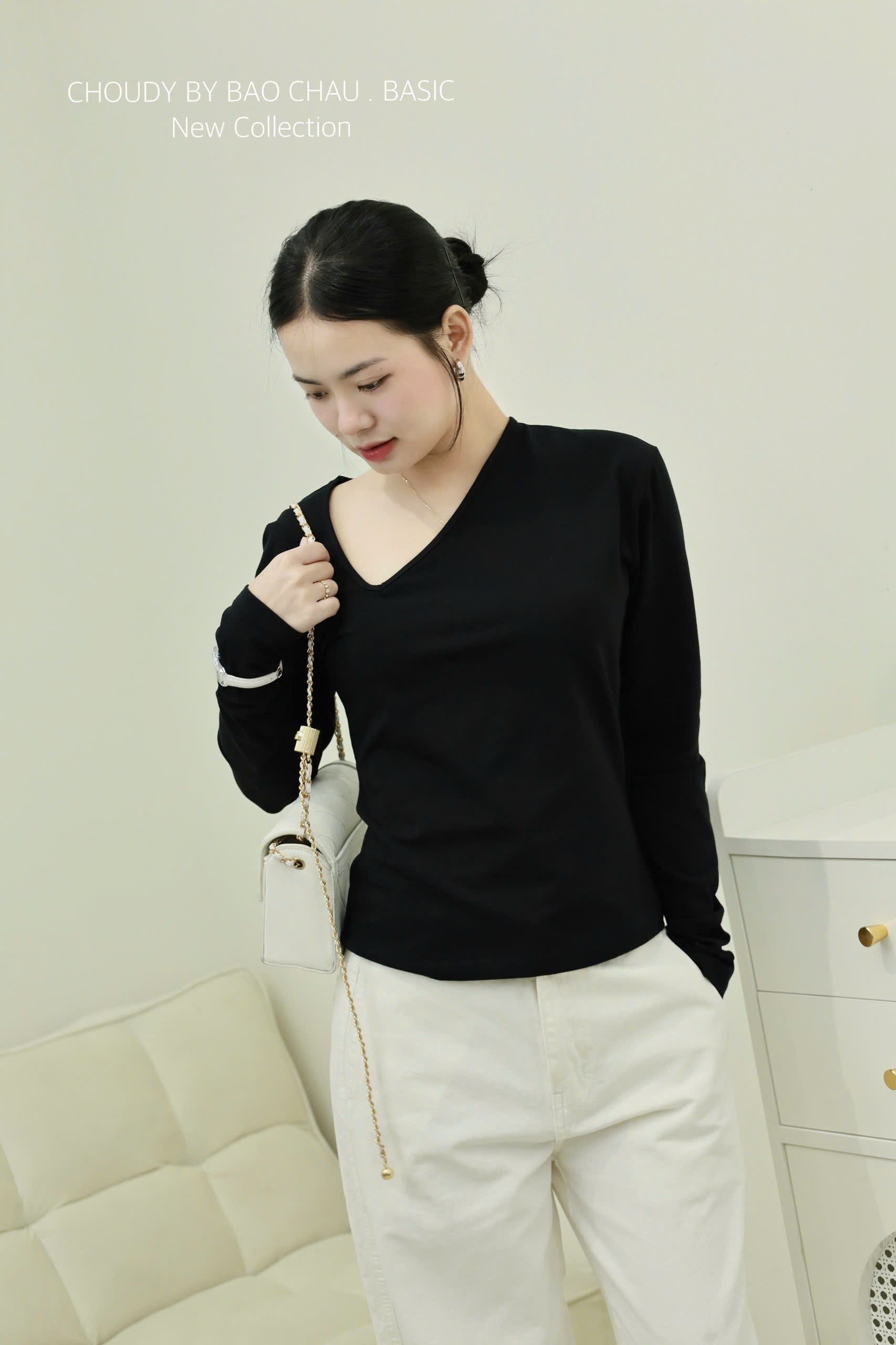 SALE U519 ÁO THUN TAY DÀI ĐEN_thumbnail_7