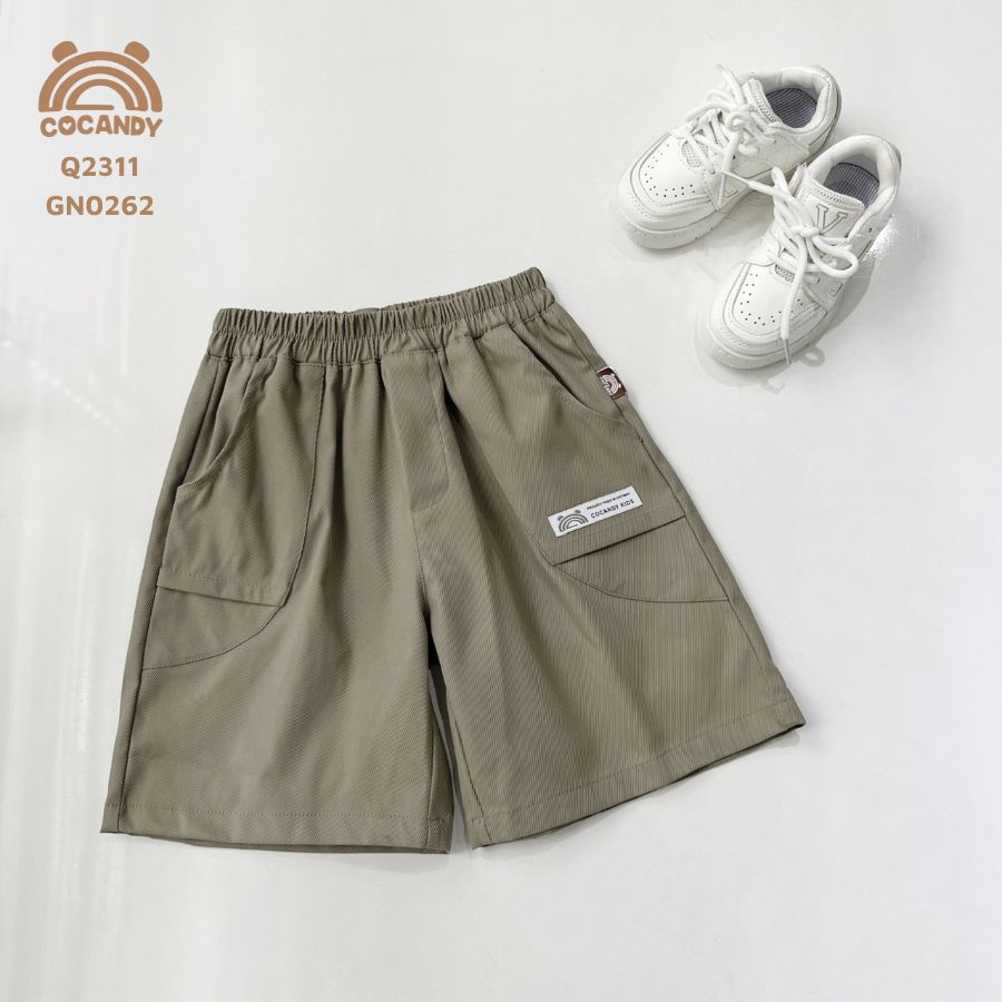 Quần cộc XANH RÊU 2 túi kép_thumbnail_0