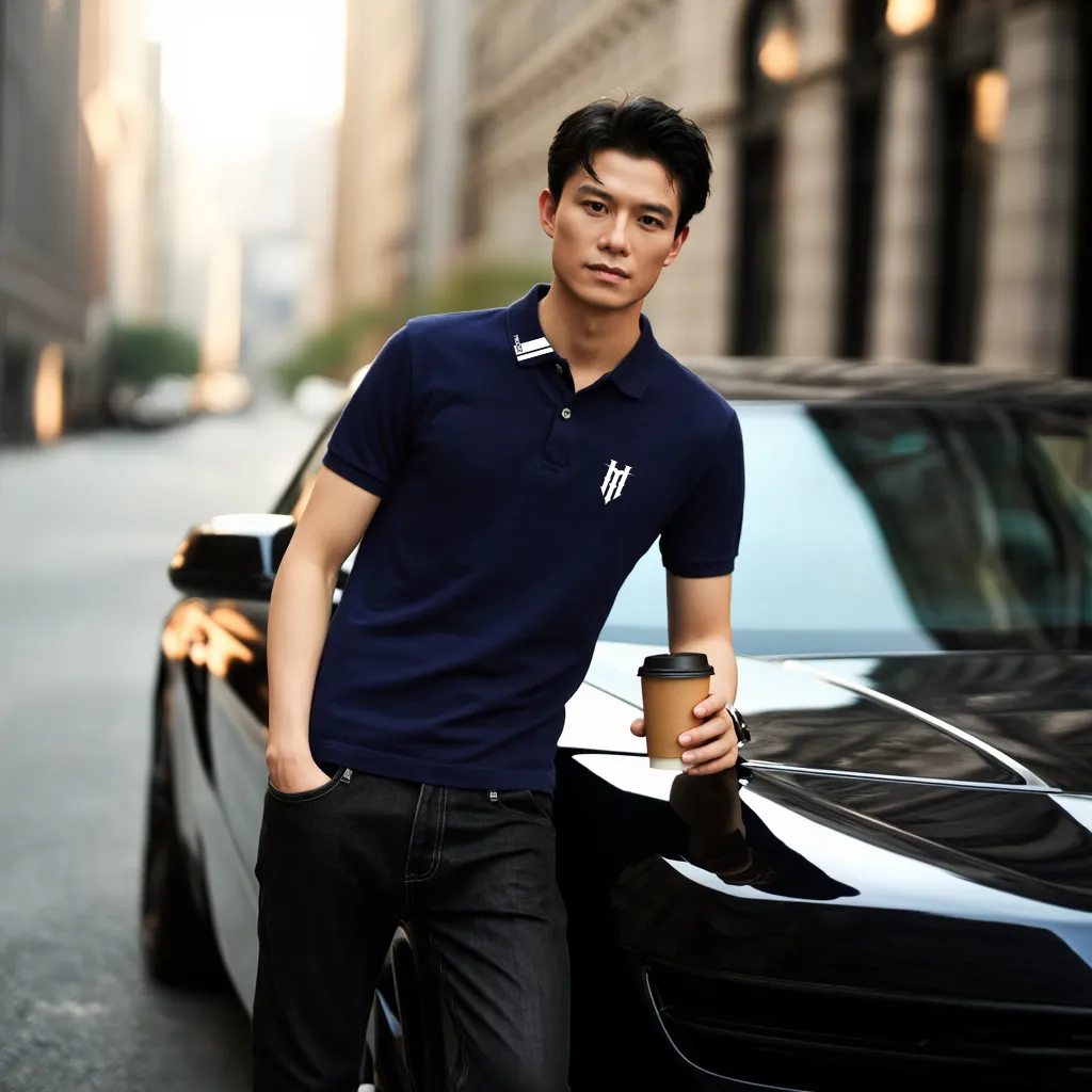 Áo polo cá sấu form vừa 2468 Miucho Iconic phong cách basic trẻ trung chất vải thoáng mát_thumbnail_2