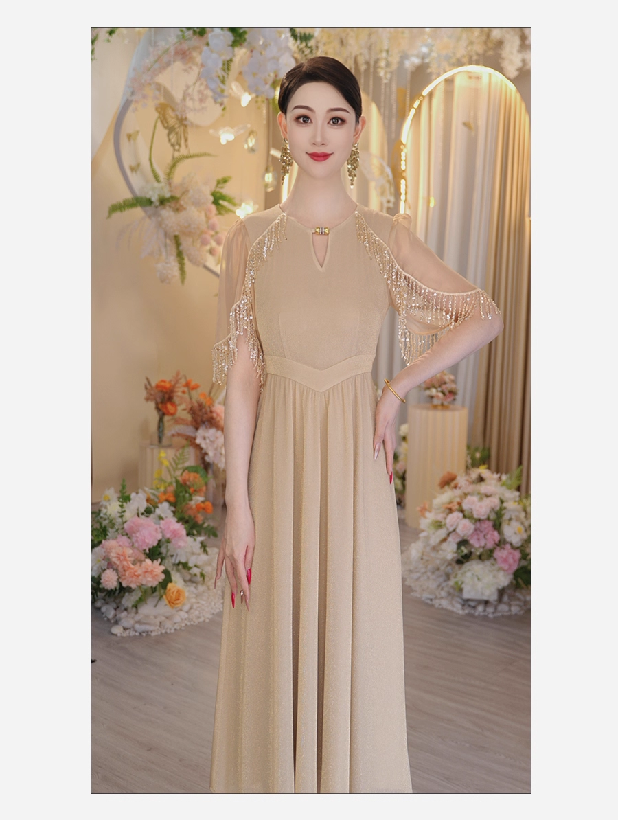 17061-Đầm xòe đi tiệc phối tay ren kim sa tua rua ( voan, lót)_thumbnail_0