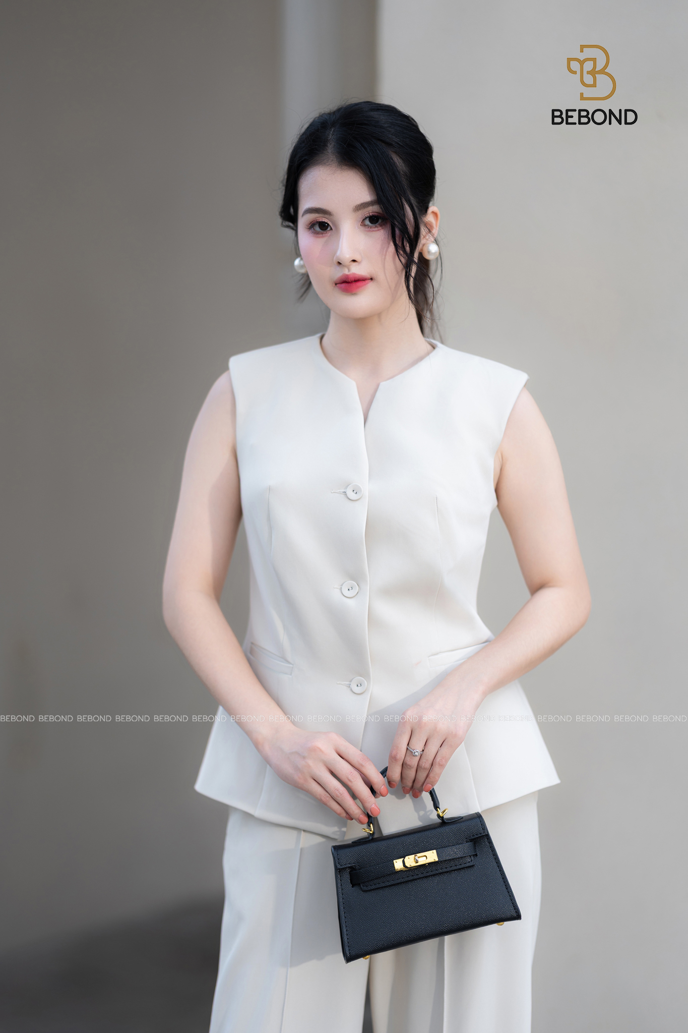 Áo sát nách AKINA MÀU BE