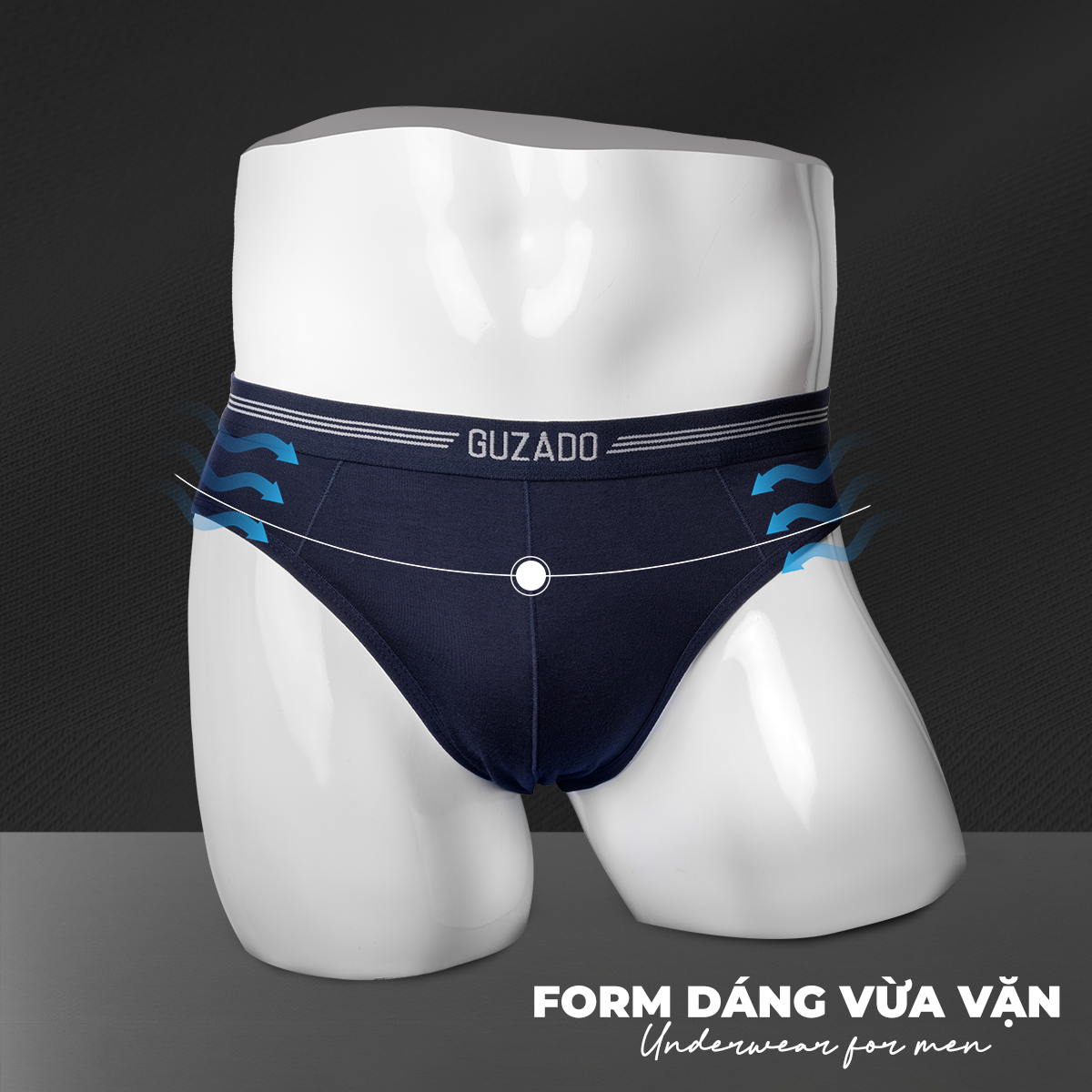 Quần Lót Nam Cotton Compact Co Giãn 4 Chiều GBF02_thumbnail_7