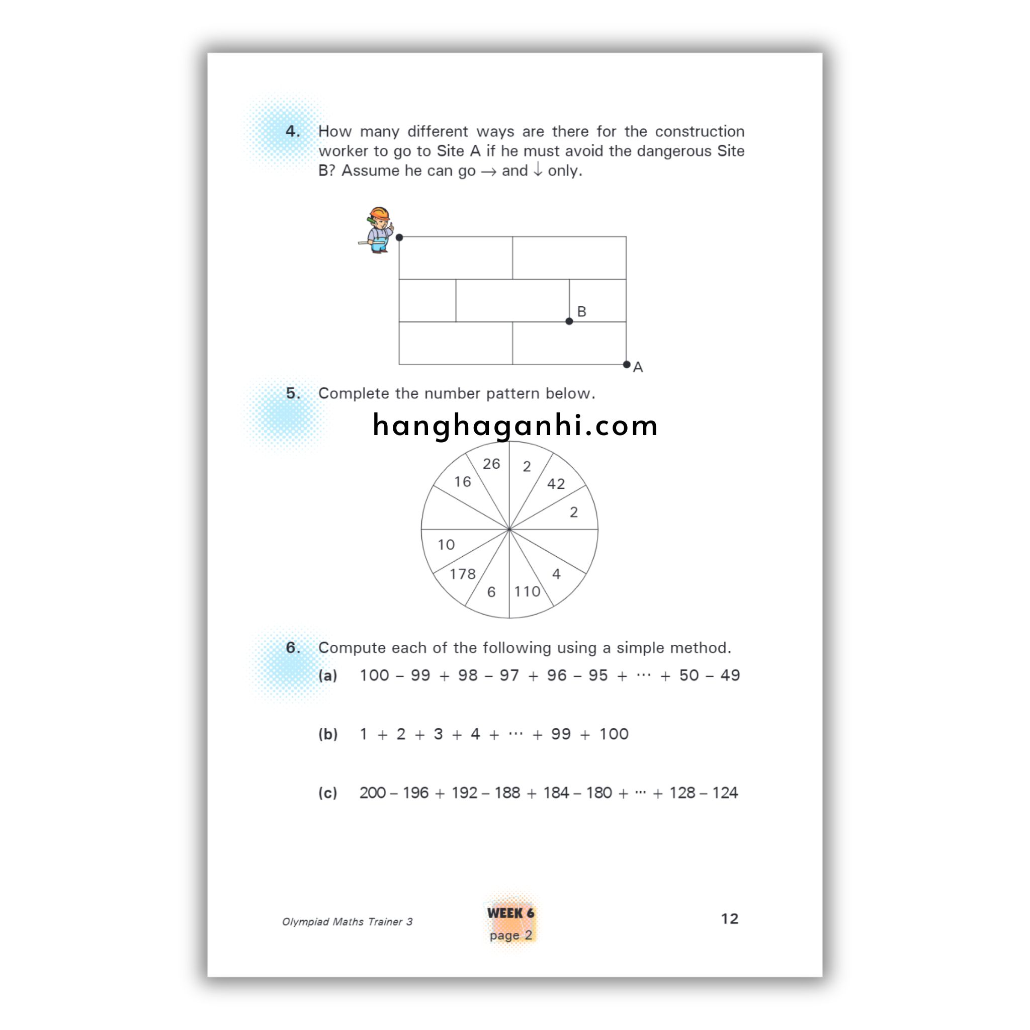 Olympiad Maths Trainer level 3- Sách Toán Tiếng Anh Singapore cho bé lớp 3_thumbnail_9