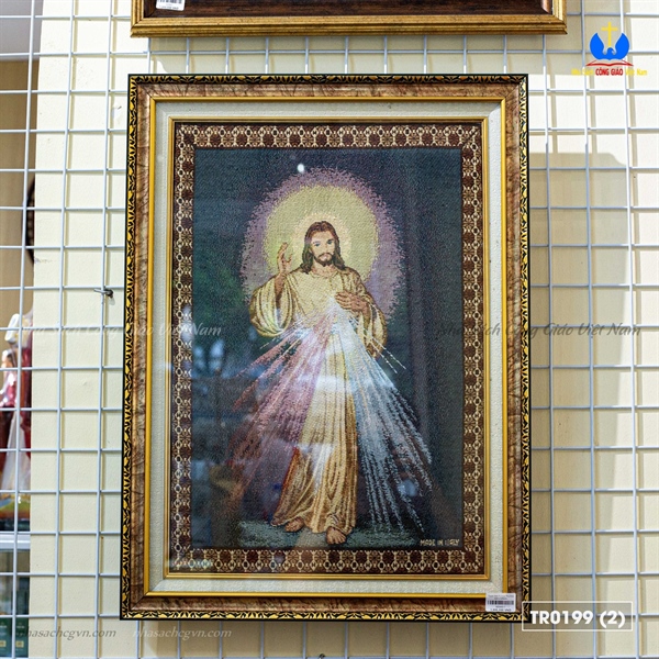 Tranh Dệt Ý Chúa Thương Xót 47x63cm_thumbnail_1